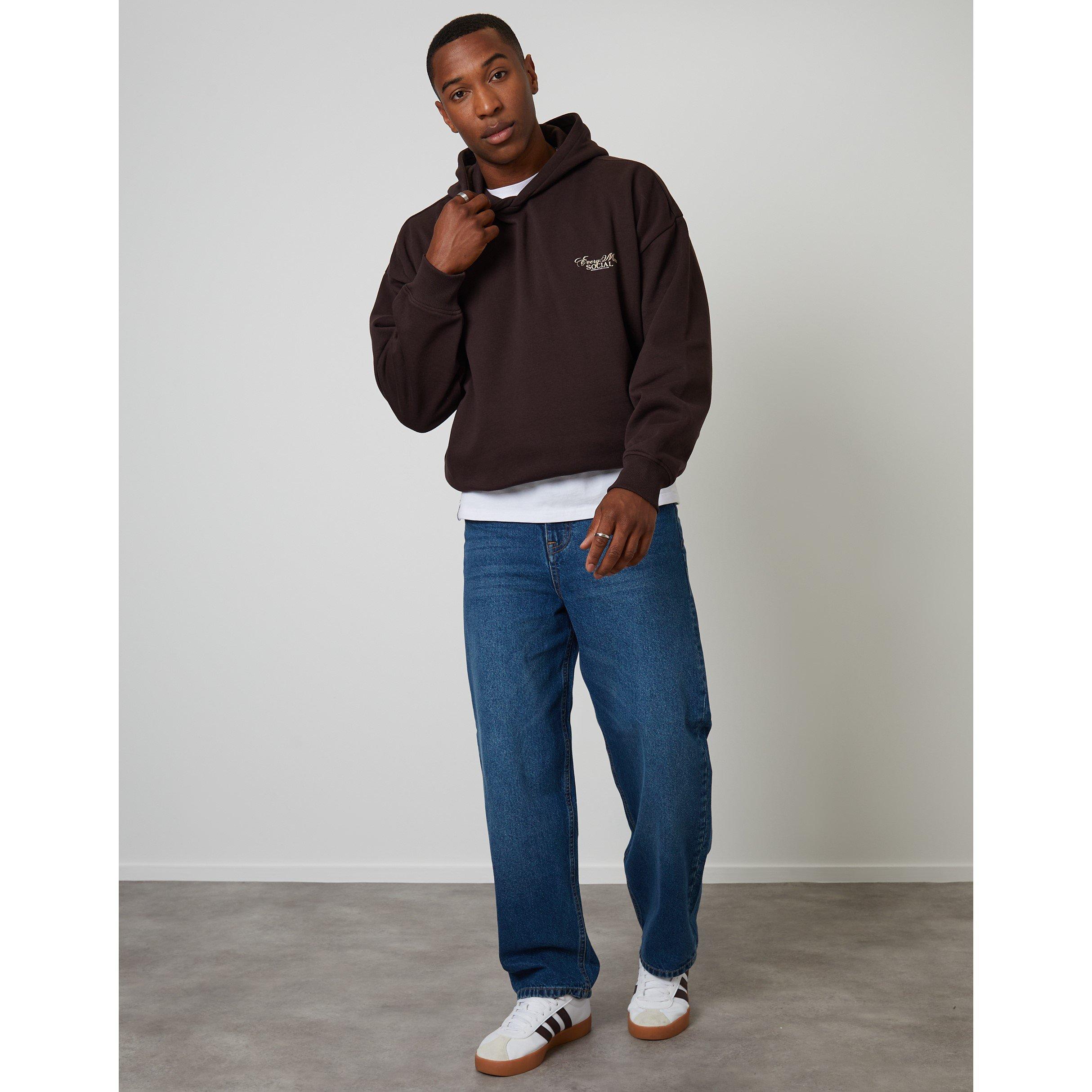 Chocolate - Threadbare - Fleece Hoodie Sn62 - 2