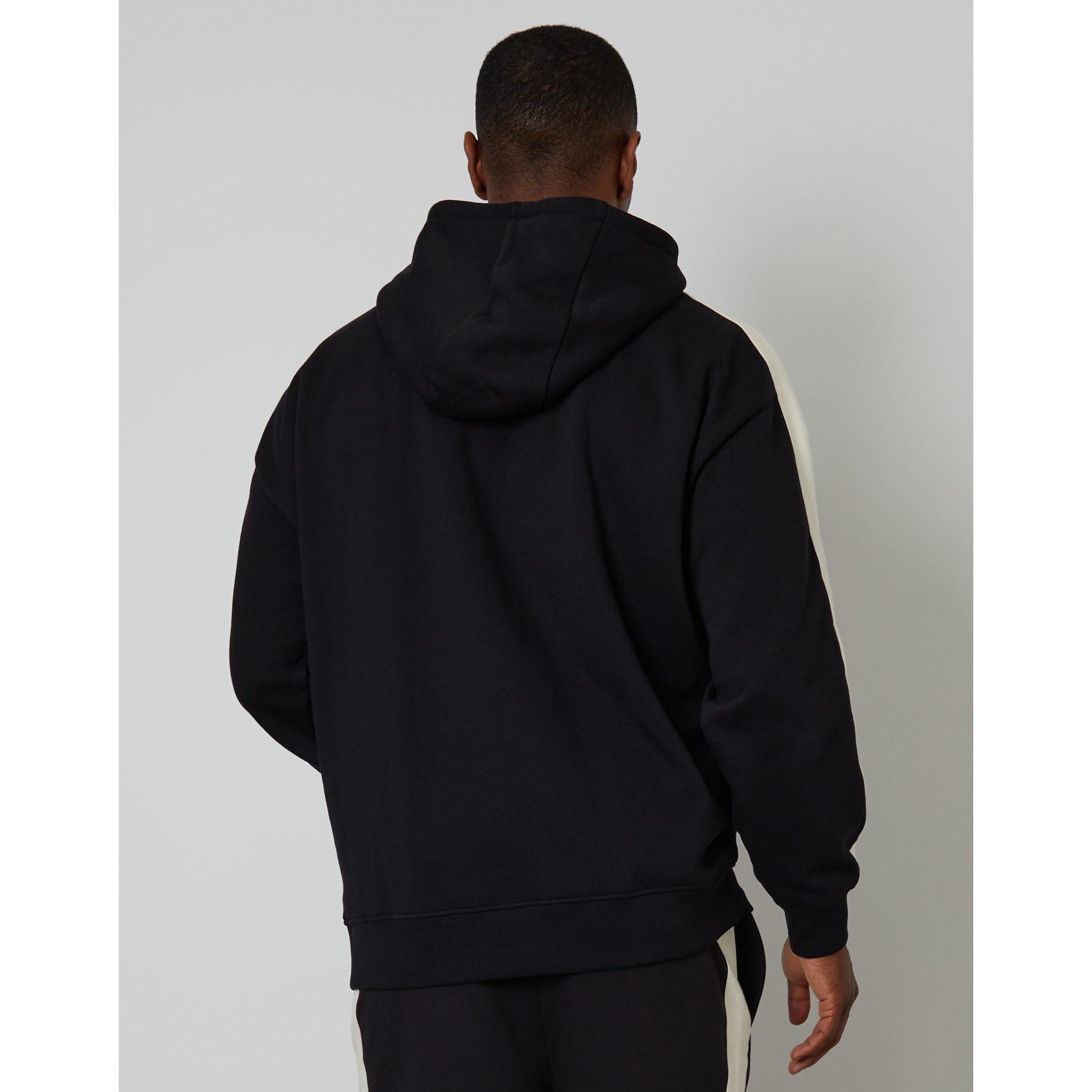 Black - Threadbare - Relaxed Fit Knitted Hoodie - 3