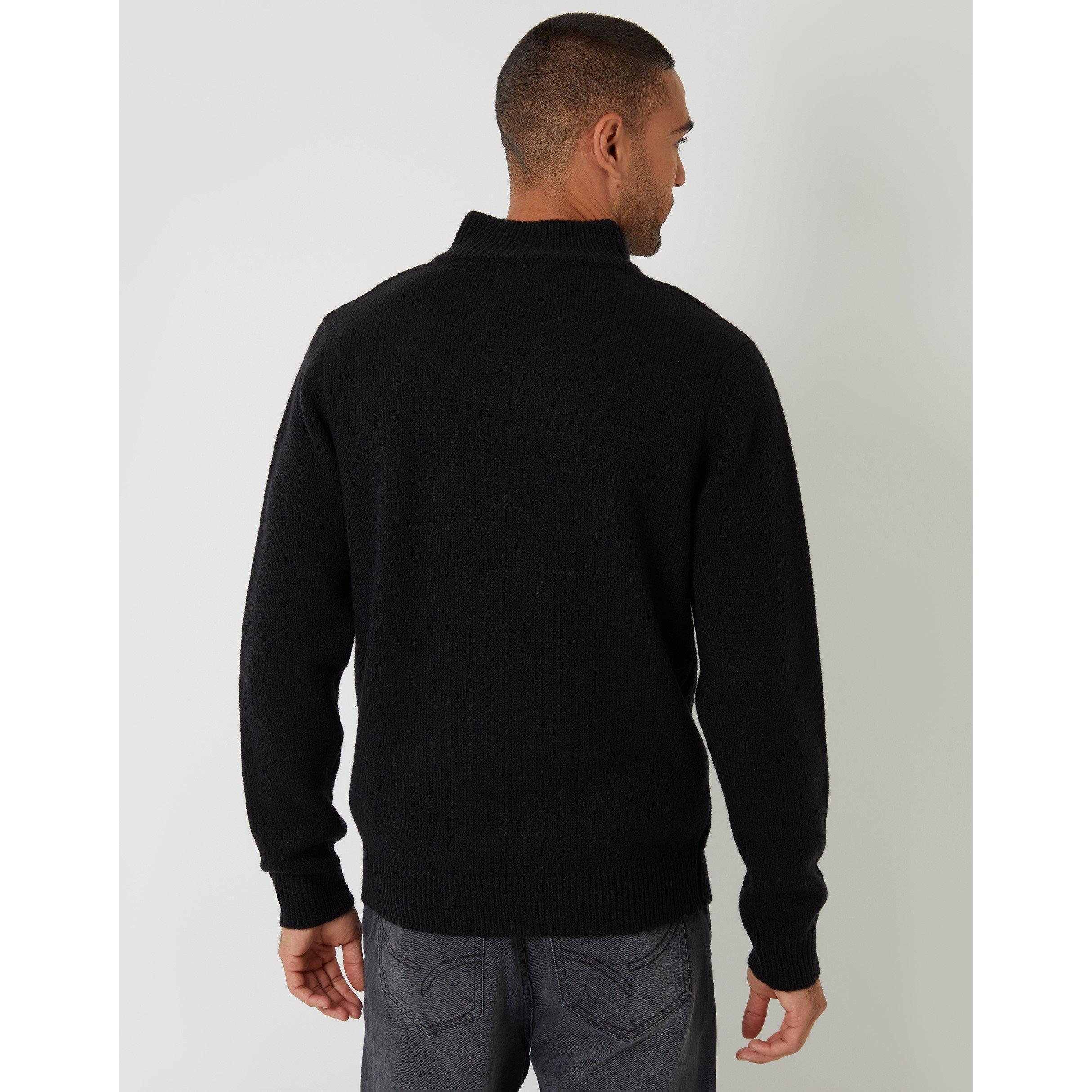 Black - Threadbare - TB Cranmere Crew Neck Jumper - 3