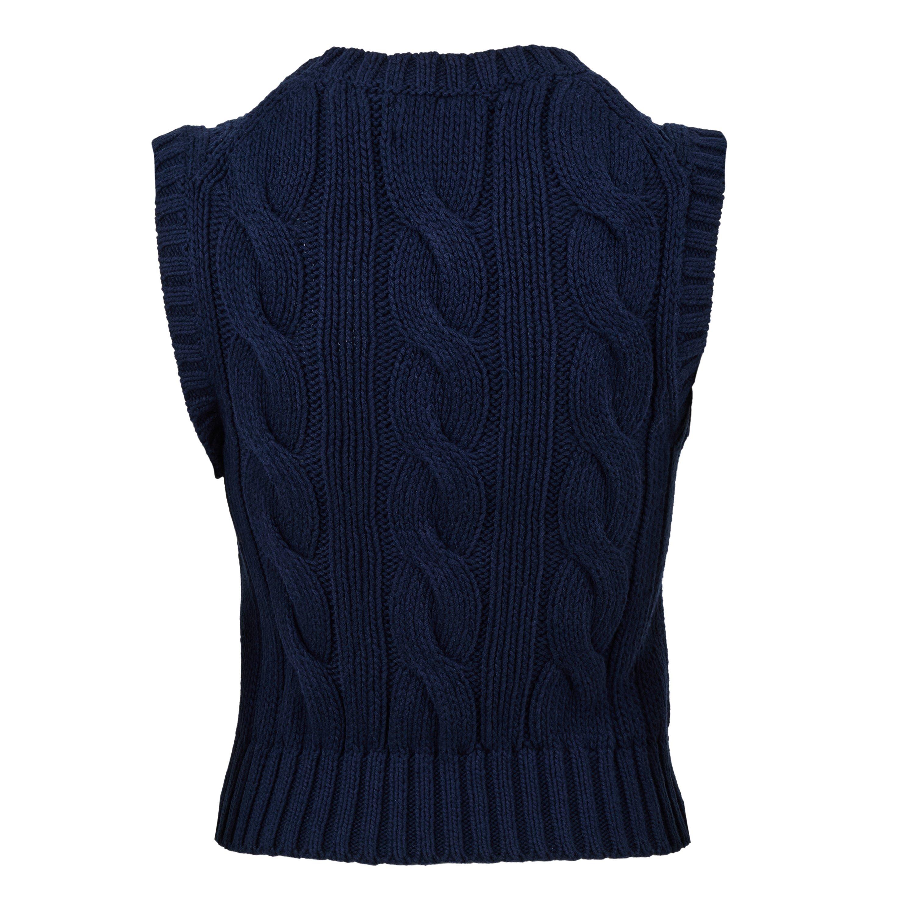 HUNTER NAVY - Polo Ralph Lauren - Polo Cable Knit Ld61 - 2