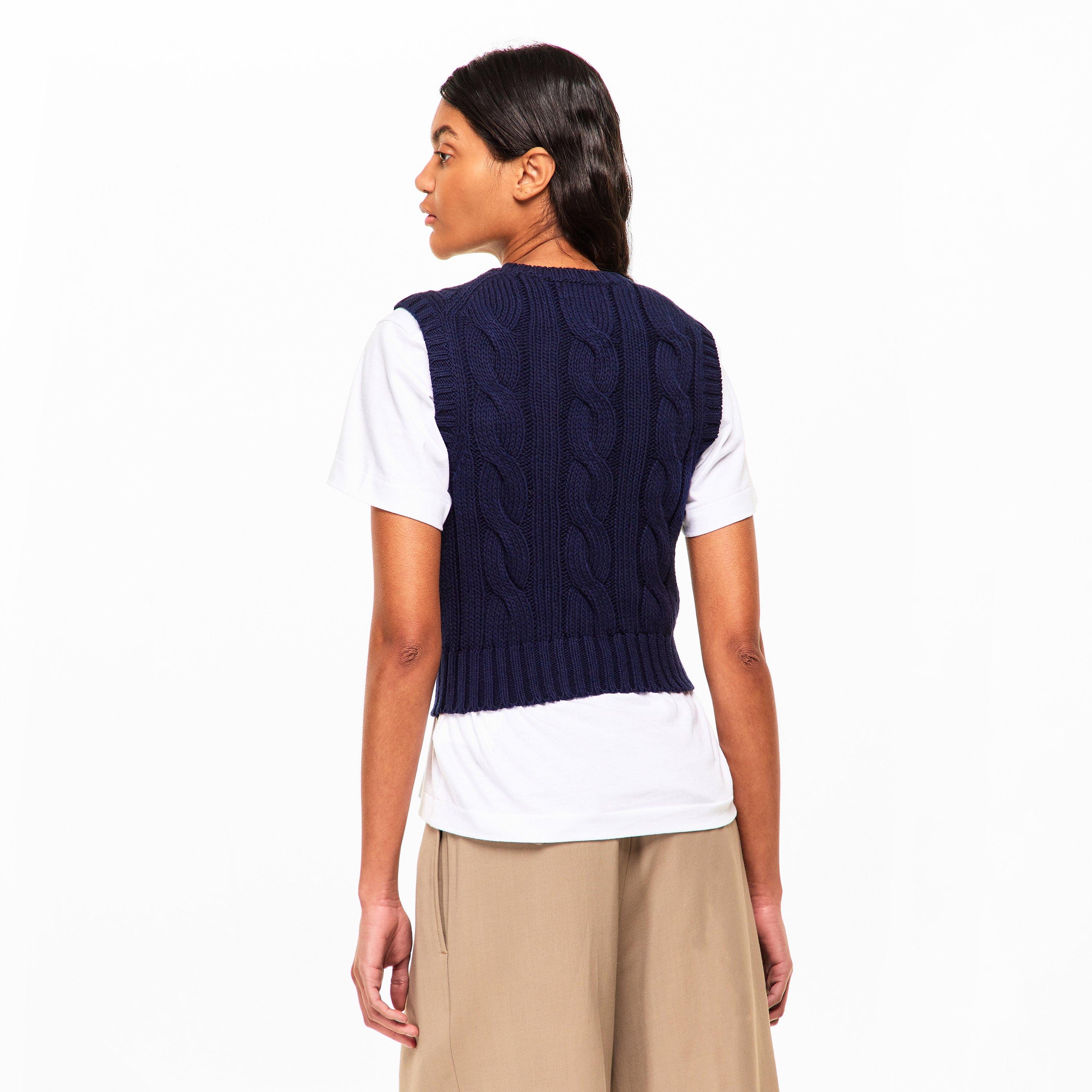 HUNTER NAVY - Polo Ralph Lauren - Polo Cable Knit Ld61 - 4