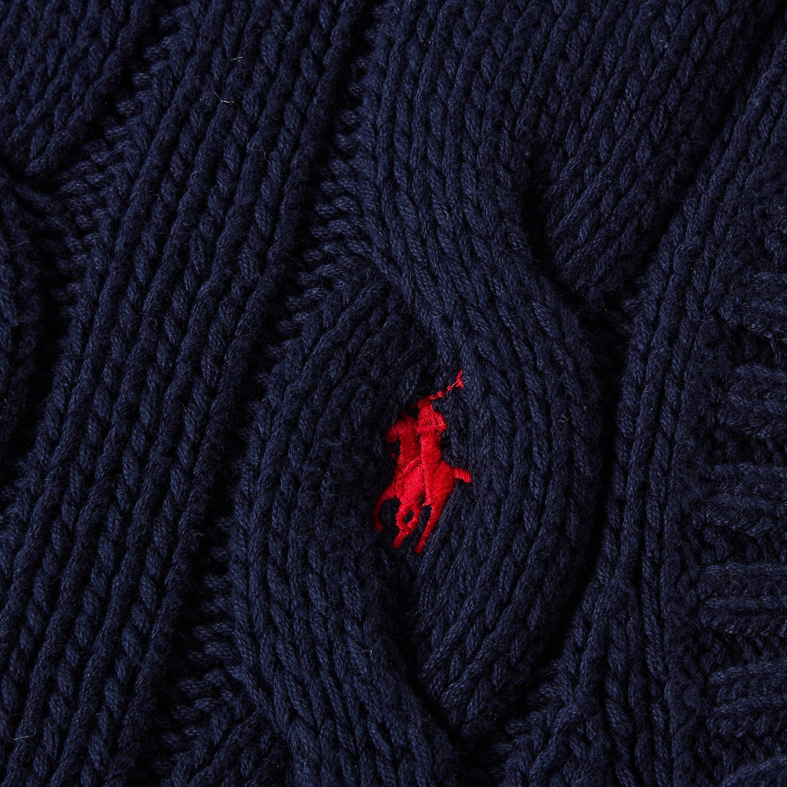 HUNTER NAVY - Polo Ralph Lauren - Polo Cable Knit Ld61 - 5