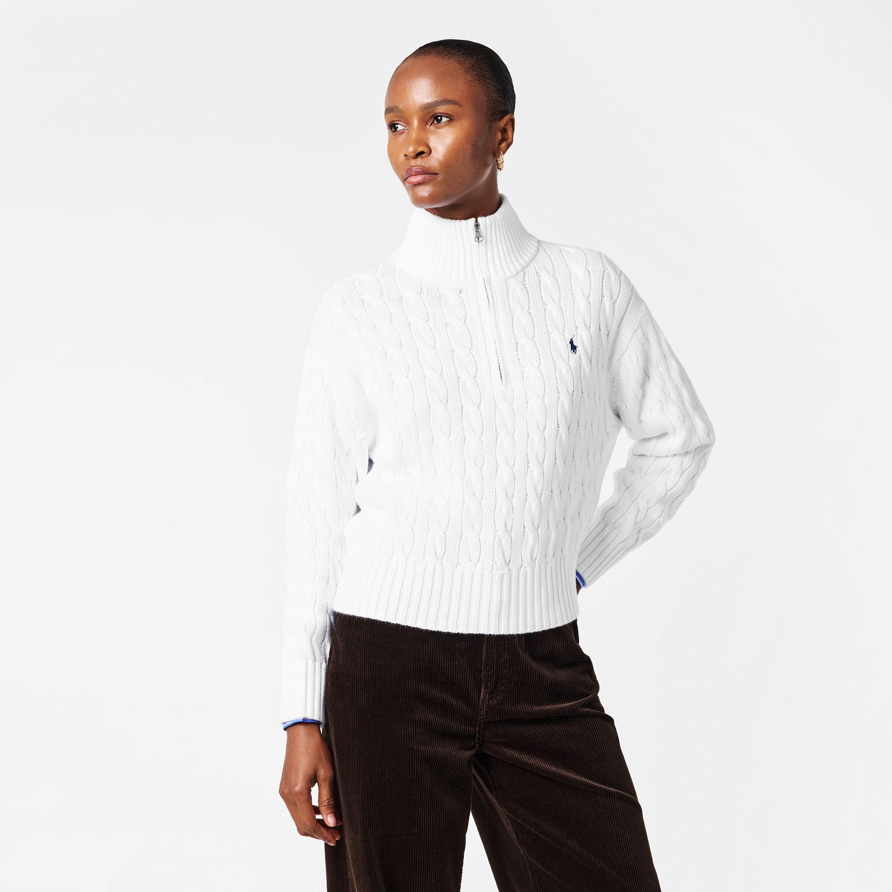 WHITE - Polo Ralph Lauren - Polo quarter Cable Ld61 - 3