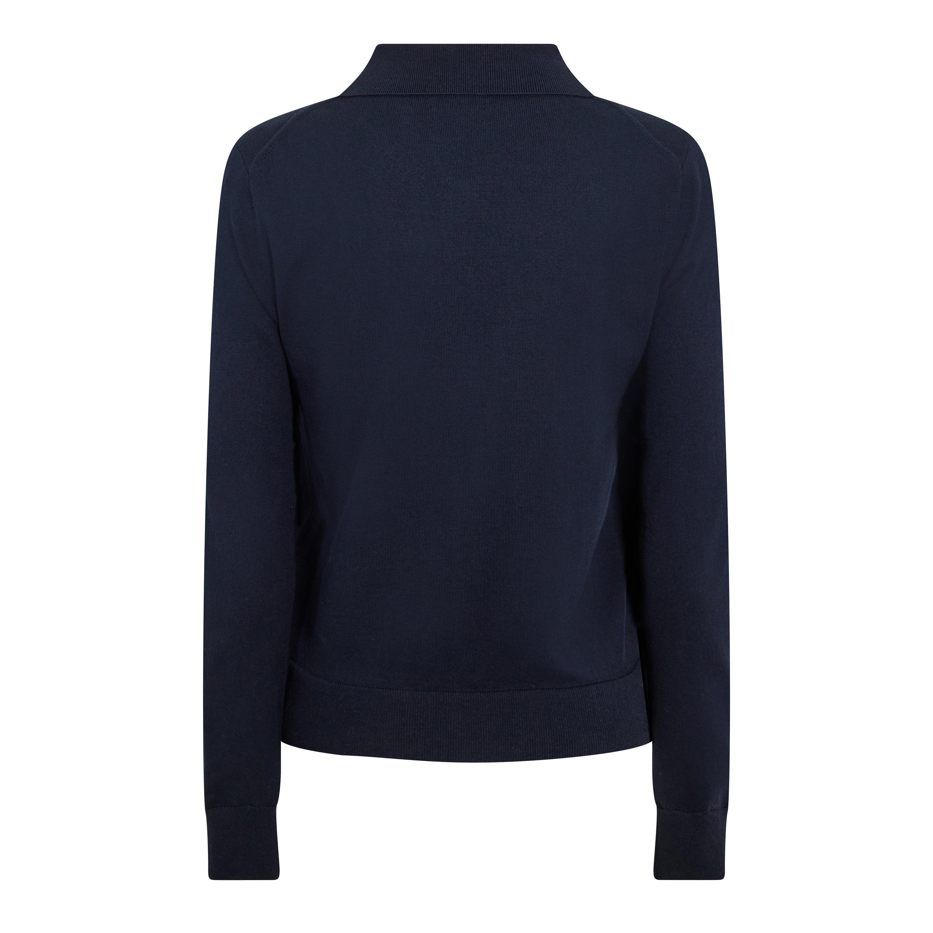 HUNTER NAVY - Polo Ralph Lauren - Polo Pima Cardigan Ld61 - 2