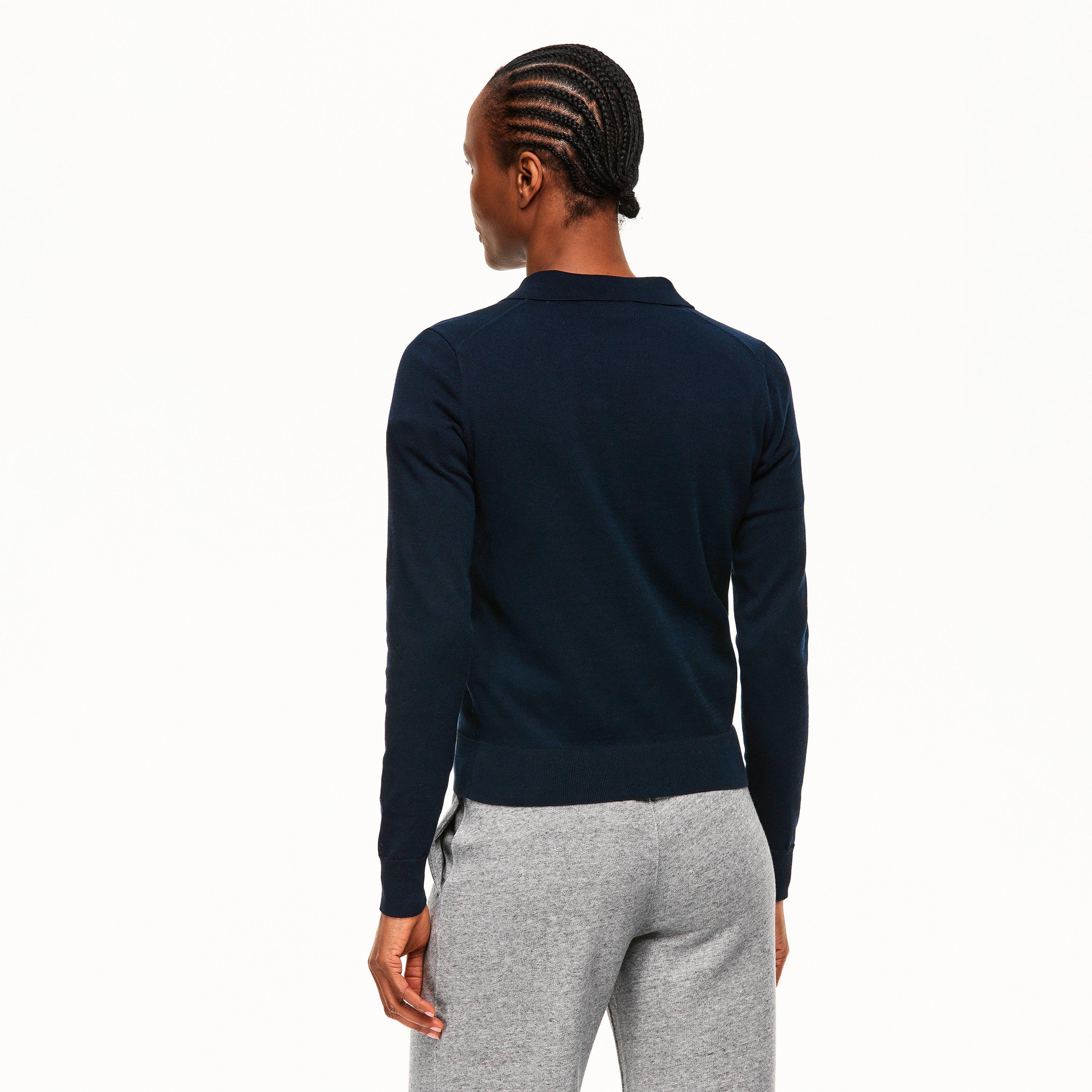 HUNTER NAVY - Polo Ralph Lauren - Polo Pima Cardigan Ld61 - 4