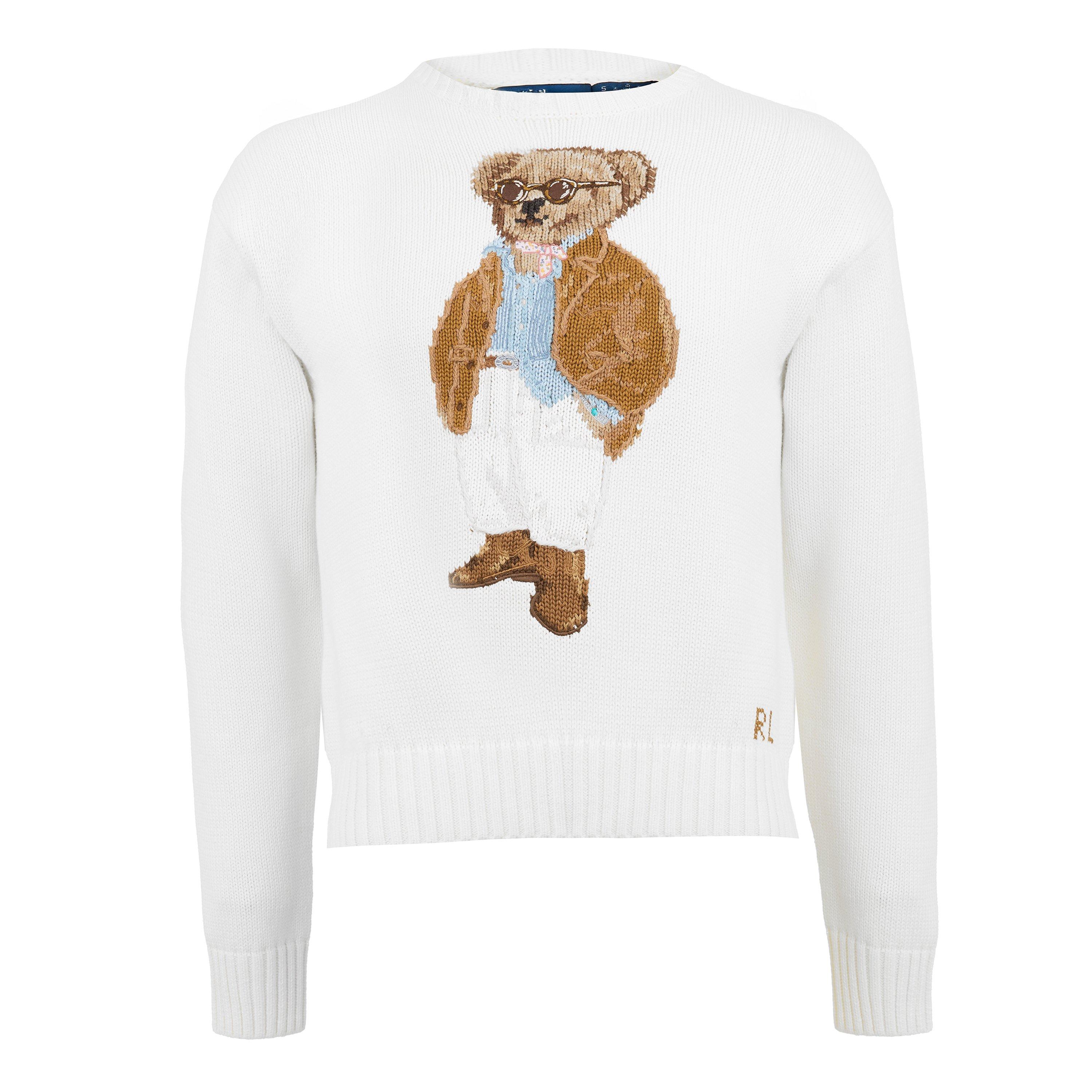 PARCHMENT CREAM - Polo Ralph Lauren - Polo Bear Jumper Ld61 - 1