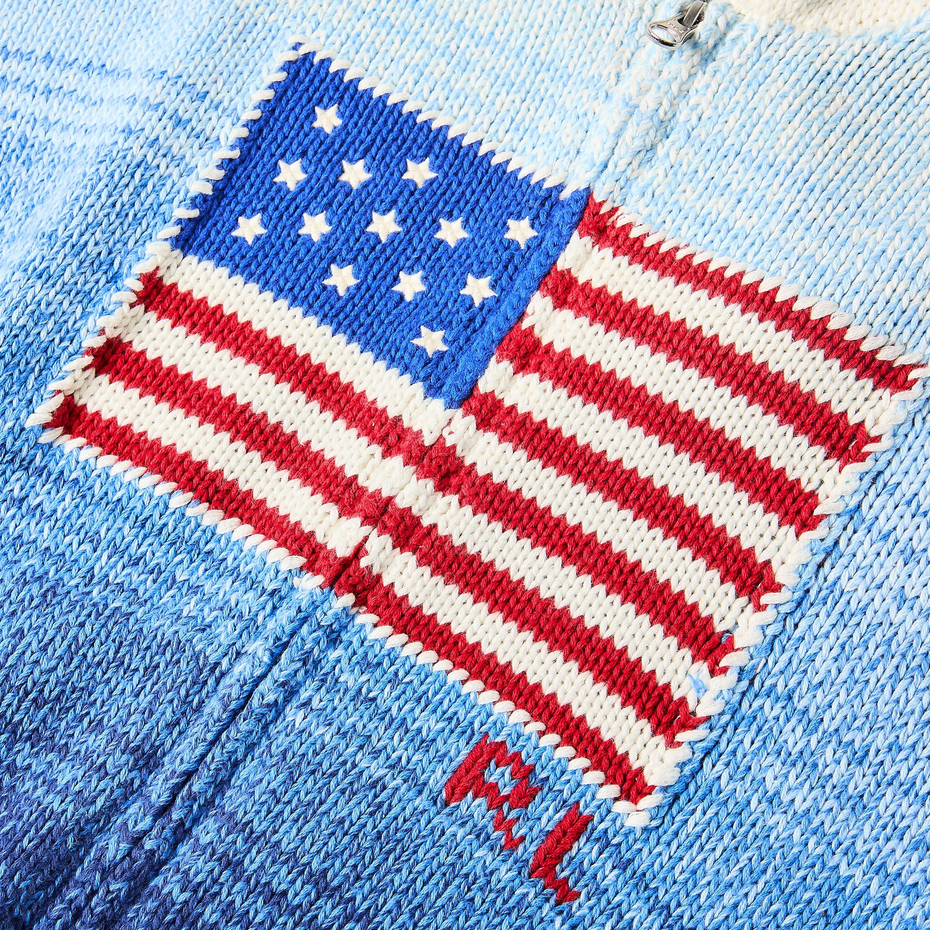 WHITEROYAL BLE - Polo Ralph Lauren - Polo Flag Cardigan Ld61 - 5