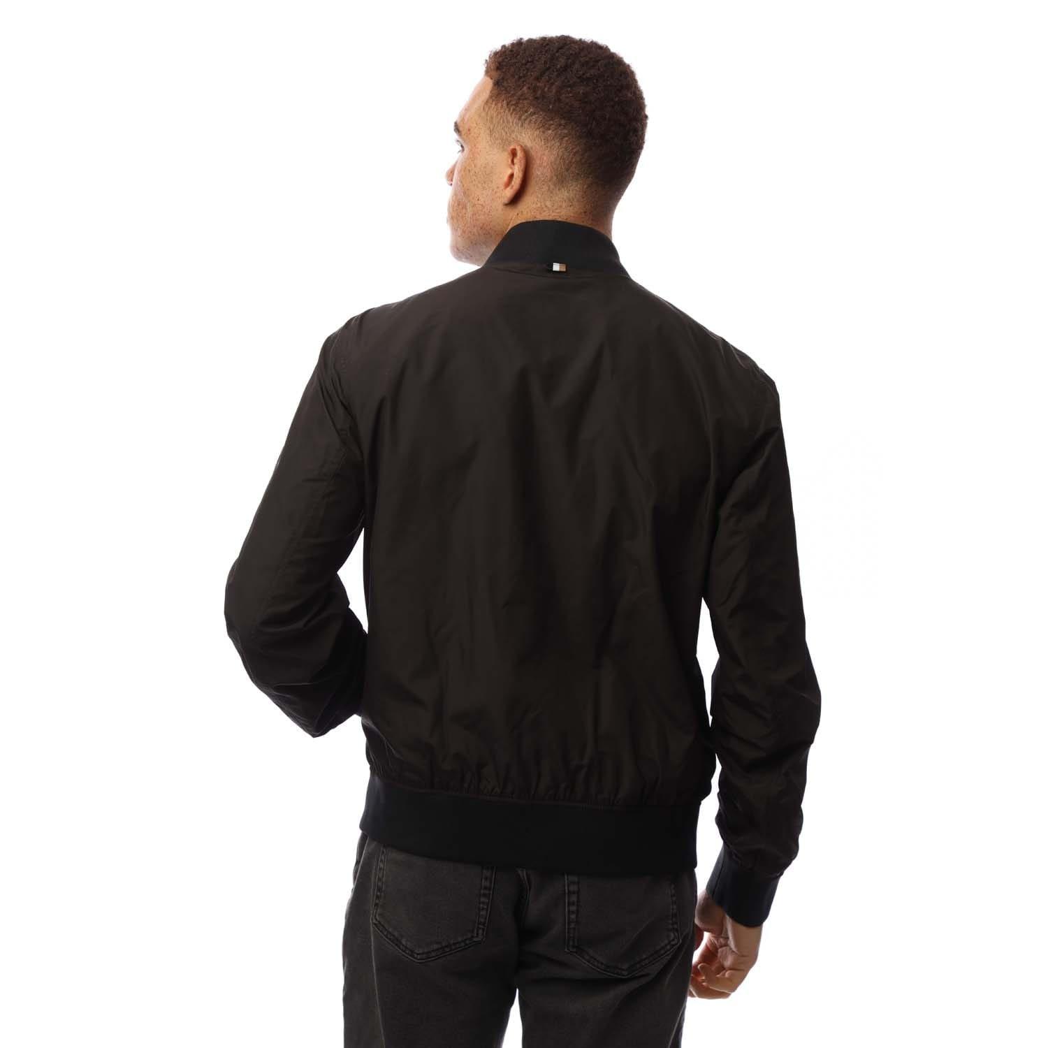 Black - Boss - Bomber Jacket - 3