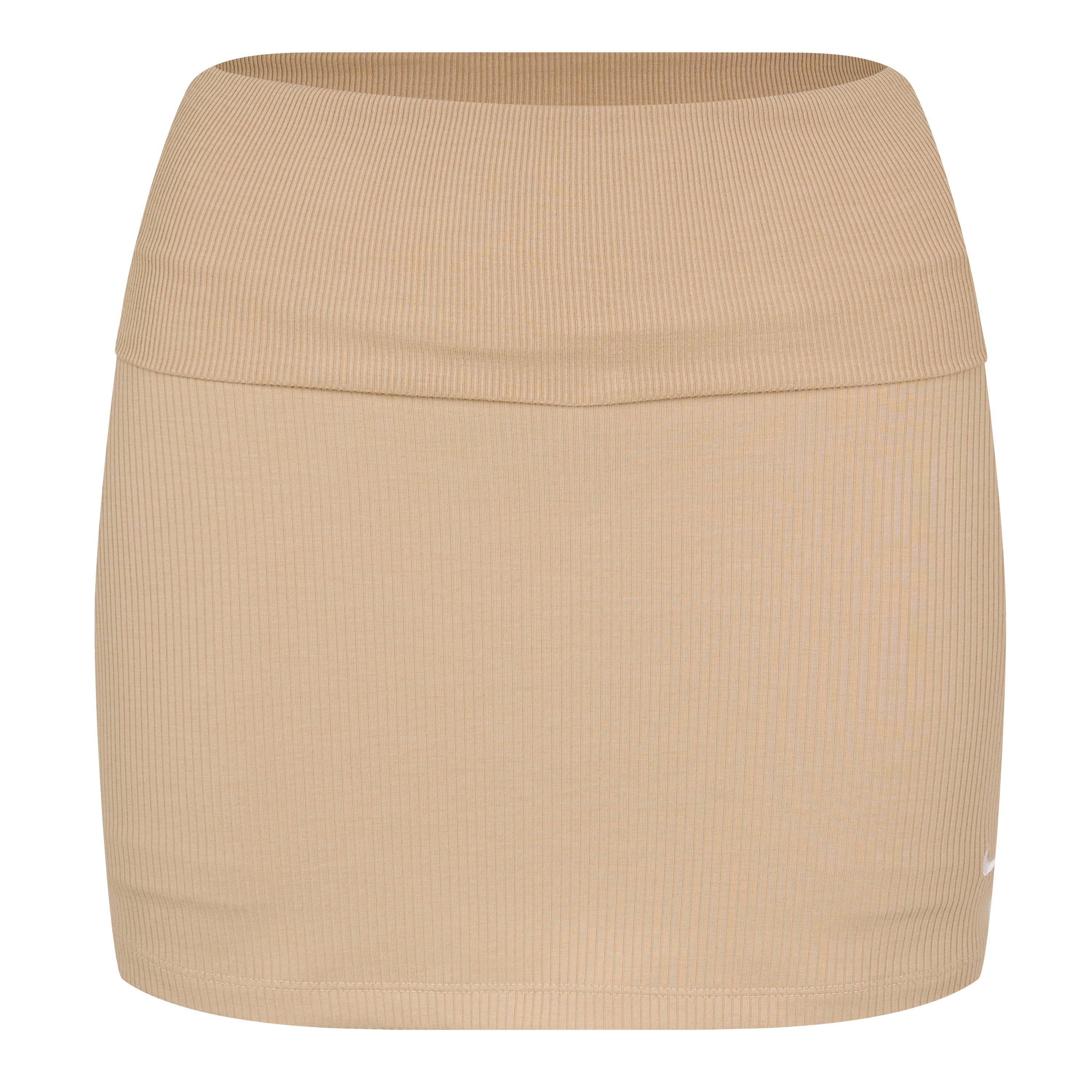 Linen/Sail - Nike - Nike Chill Rib Skirt Ld63 - 1