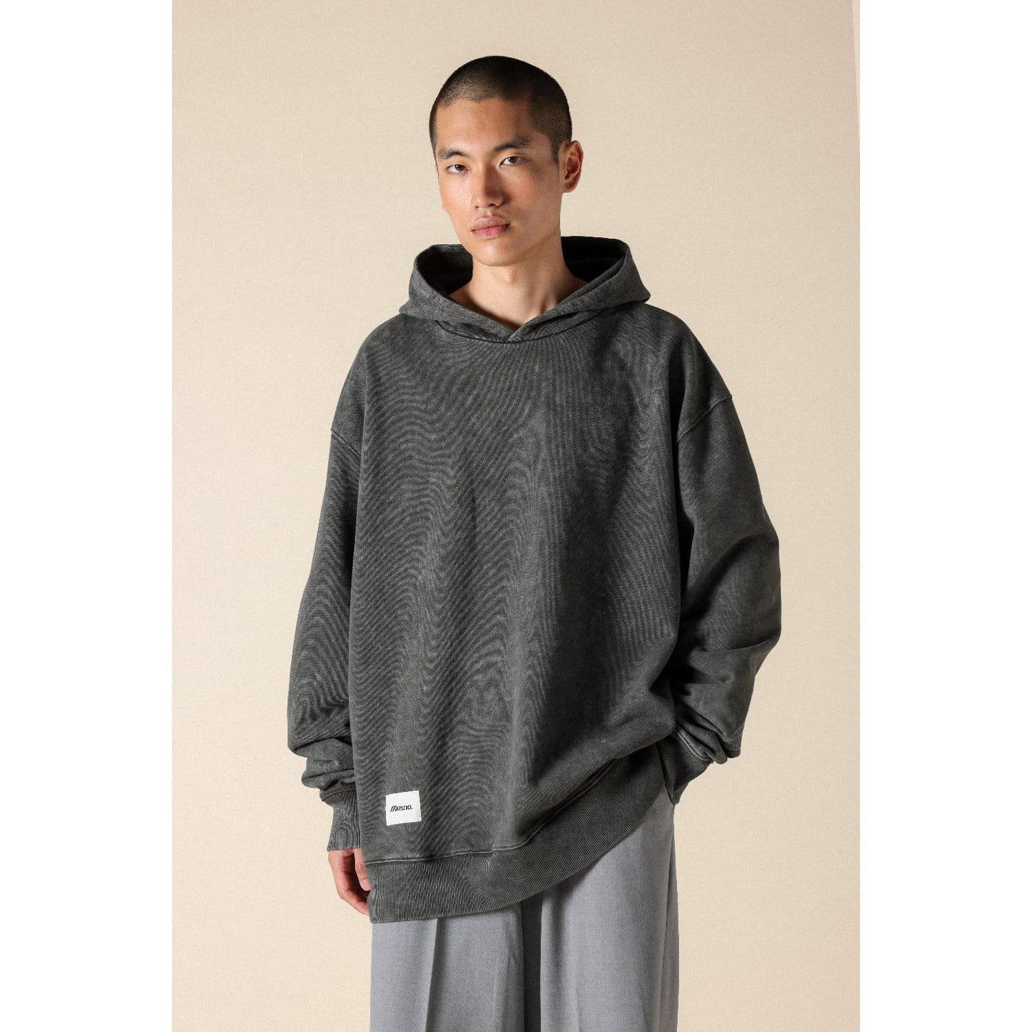 Grey - Mizuno - Sportstyle FloraTech Hoodie - 1