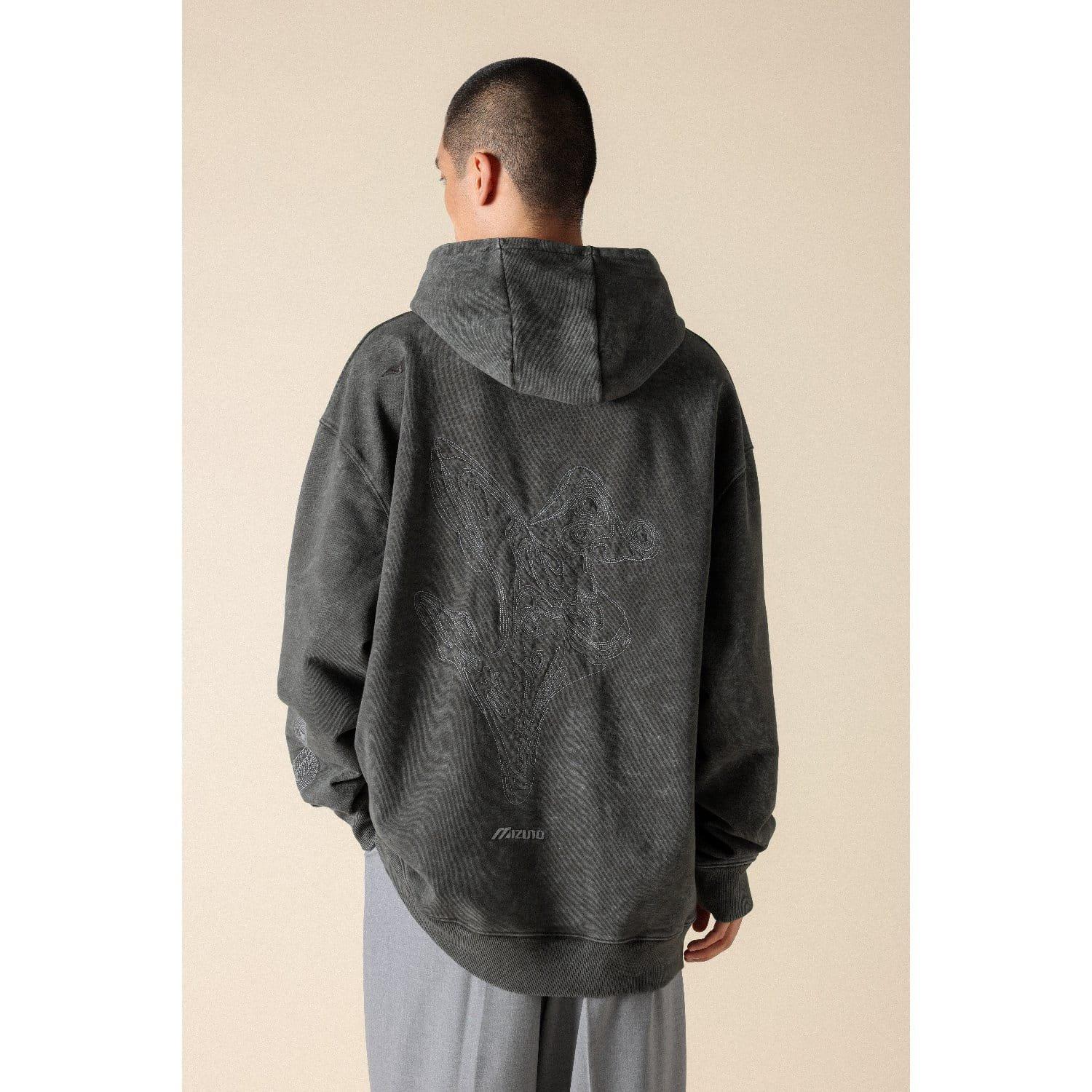 Grey - Mizuno - Sportstyle FloraTech Hoodie - 2