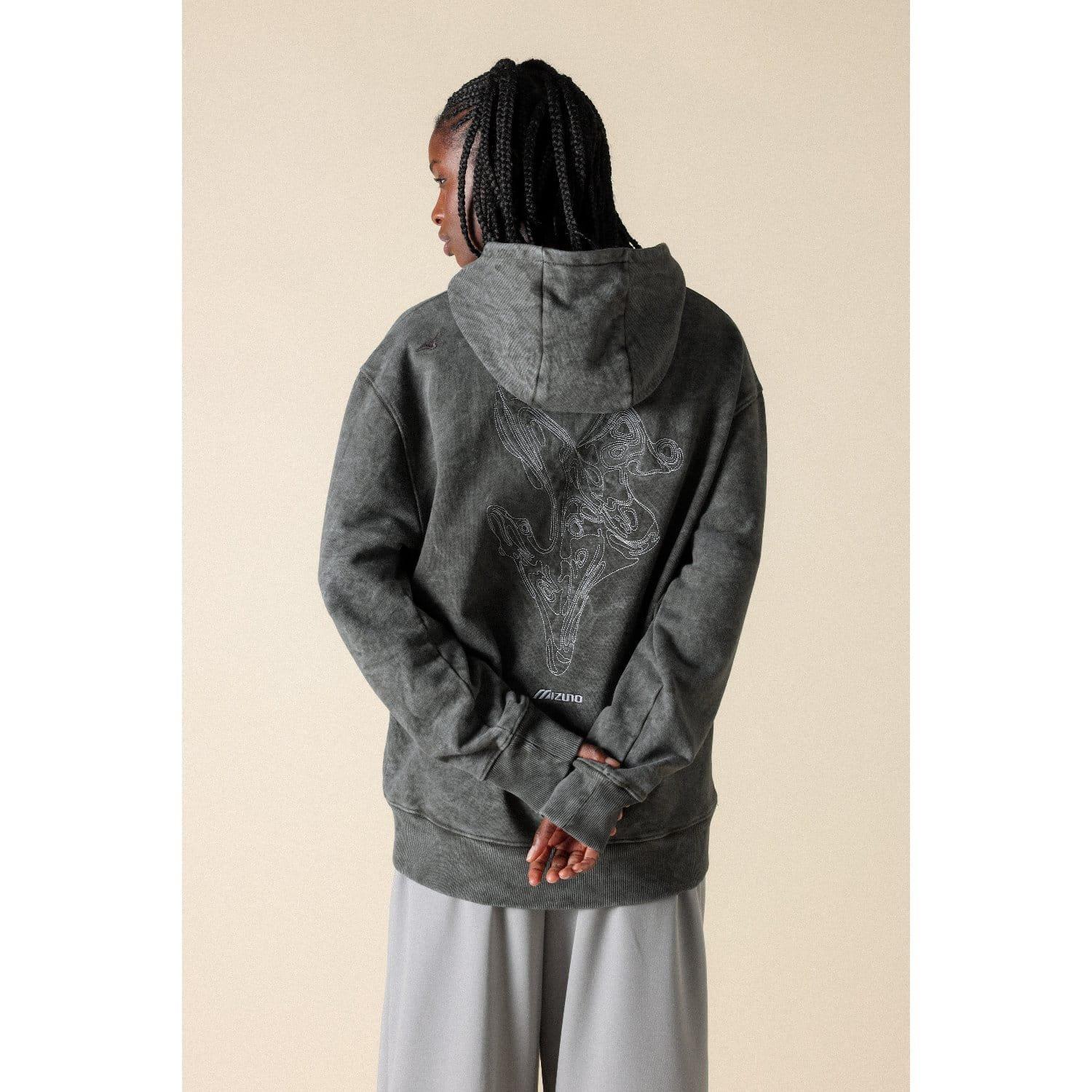 Grey - Mizuno - Sportstyle FloraTech Hoodie - 3