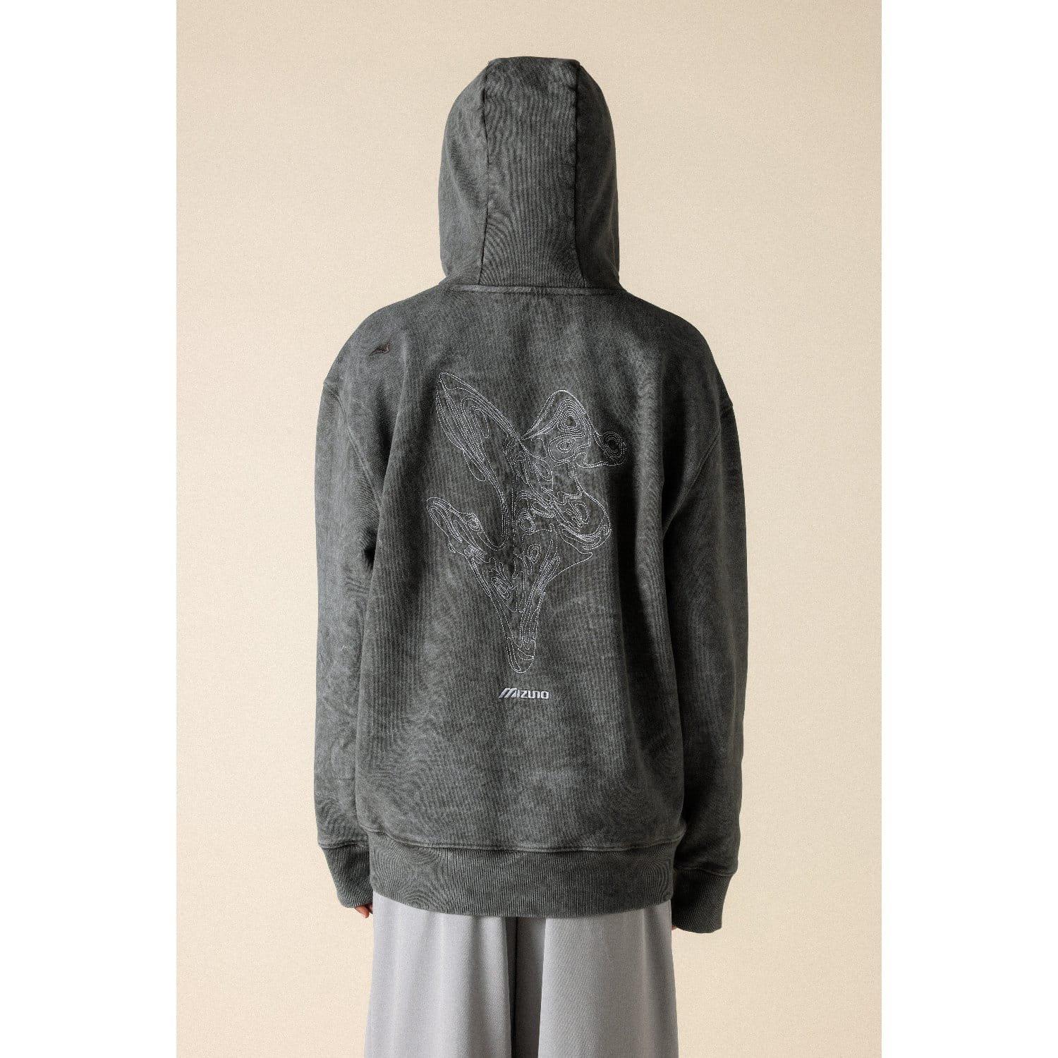 Grey - Mizuno - Sportstyle FloraTech Hoodie - 5
