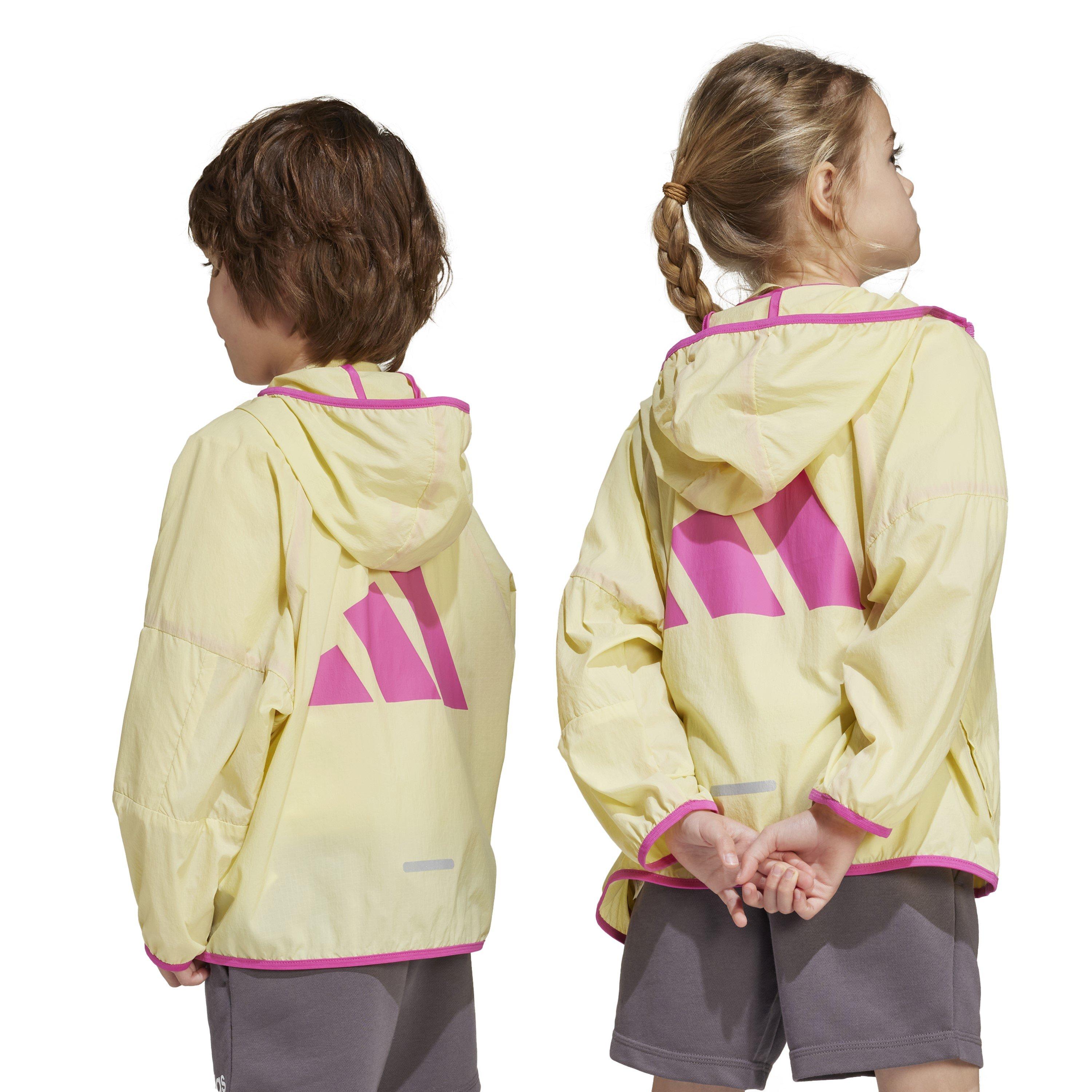 Yellow/Fuchsia - adidas - Lightweight Windbreaker Infants - 3