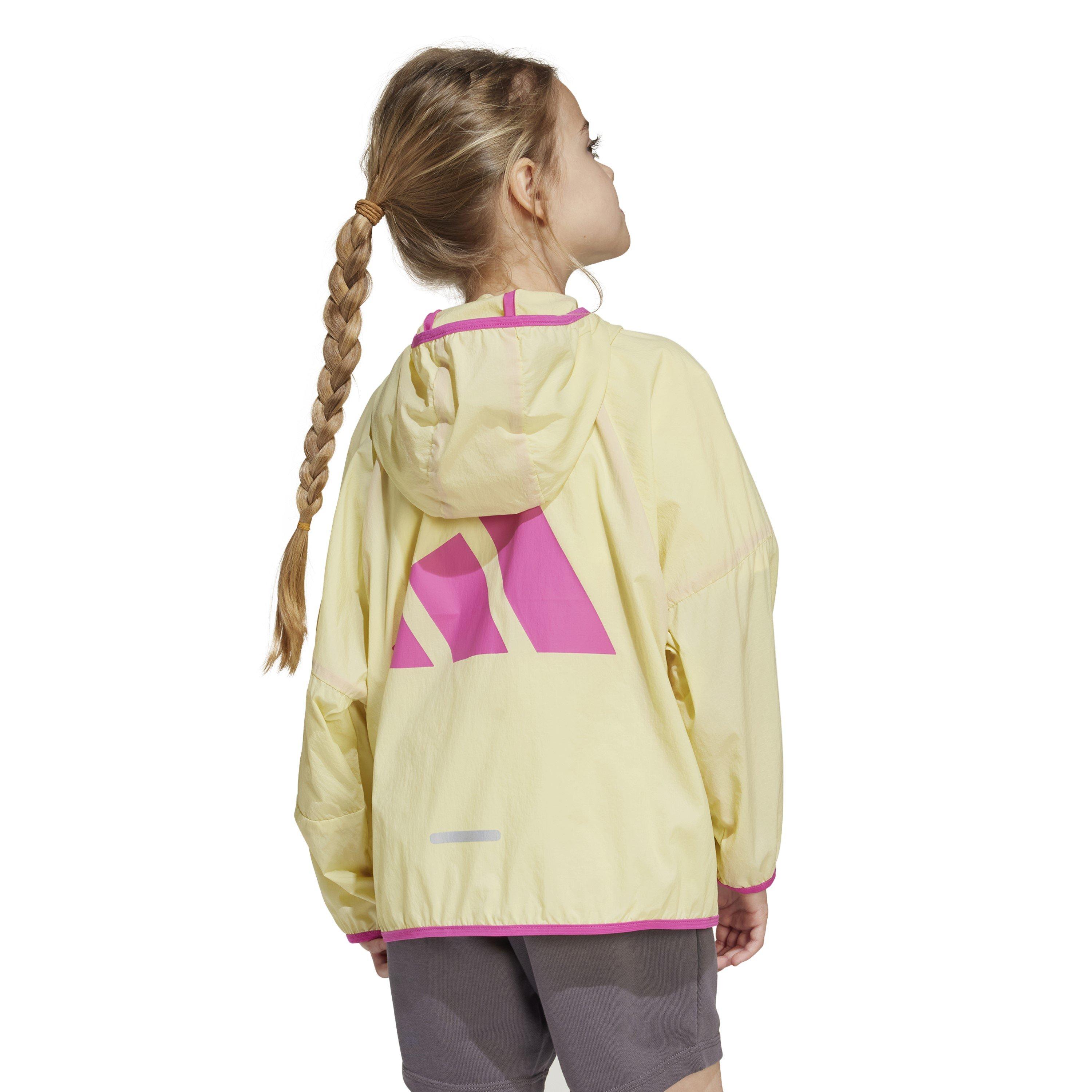 Yellow/Fuchsia - adidas - Lightweight Windbreaker Infants - 5