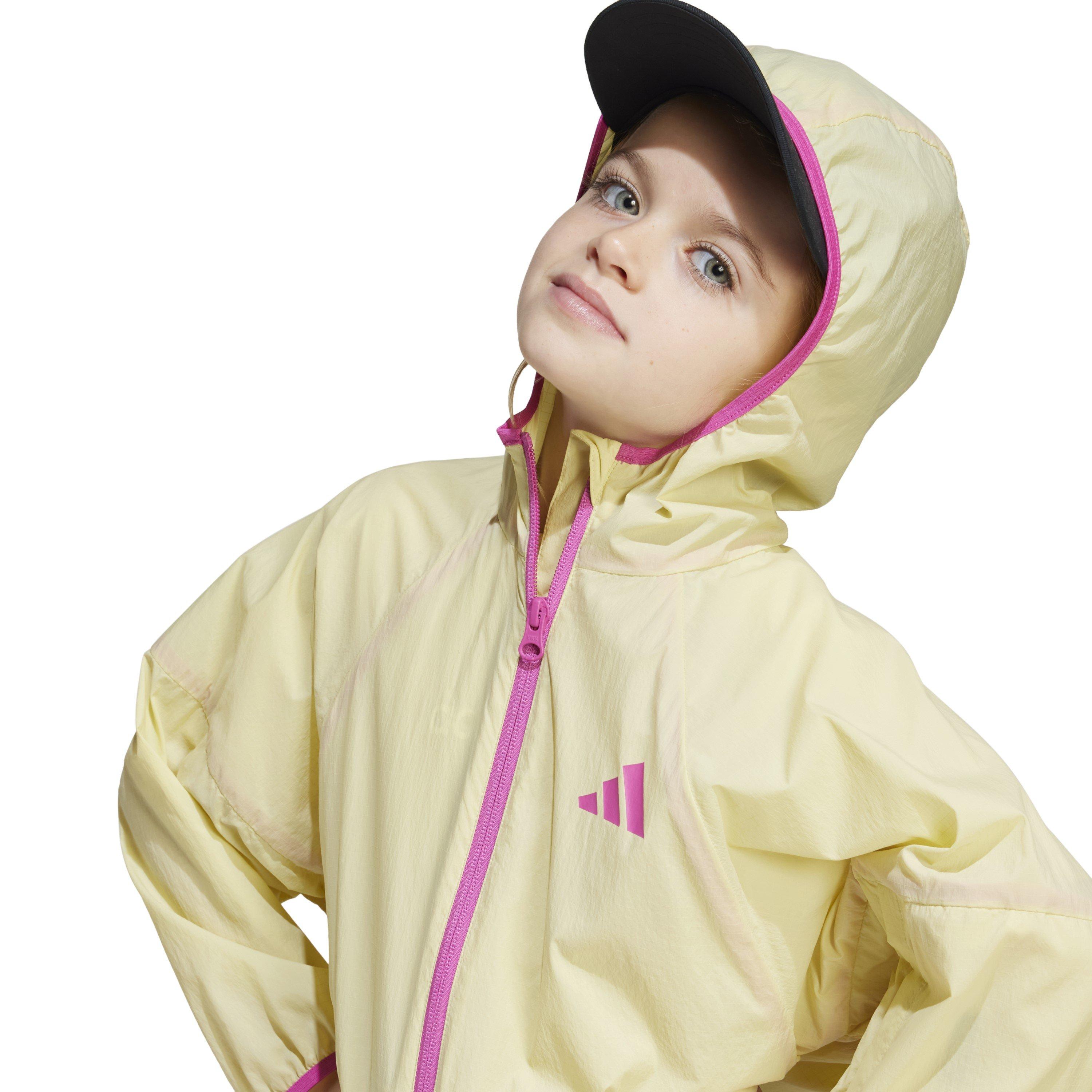 Yellow/Fuchsia - adidas - Lightweight Windbreaker Infants - 6