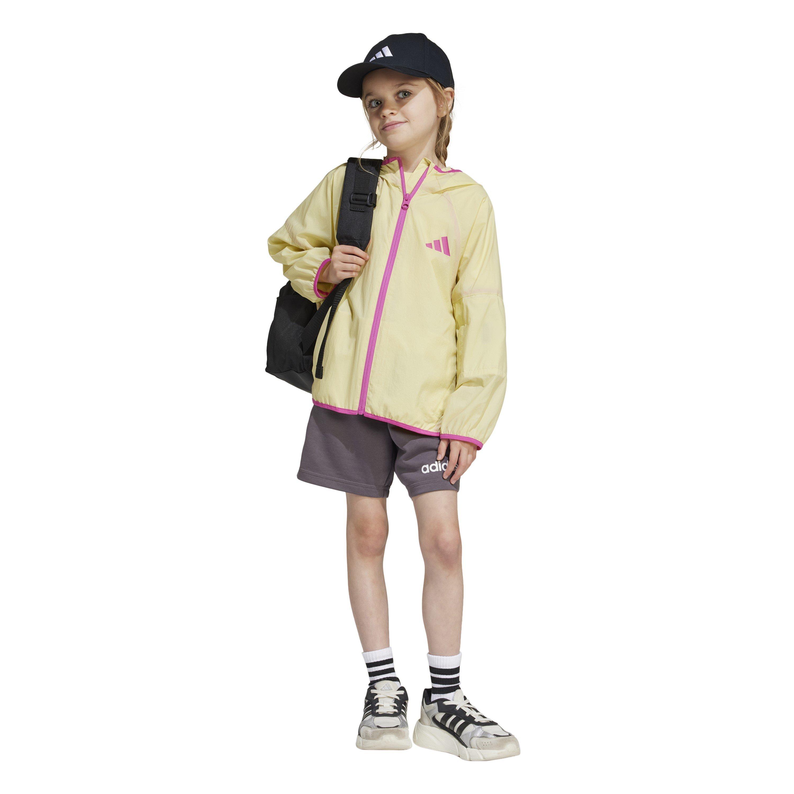 Yellow/Fuchsia - adidas - Lightweight Windbreaker Infants - 7