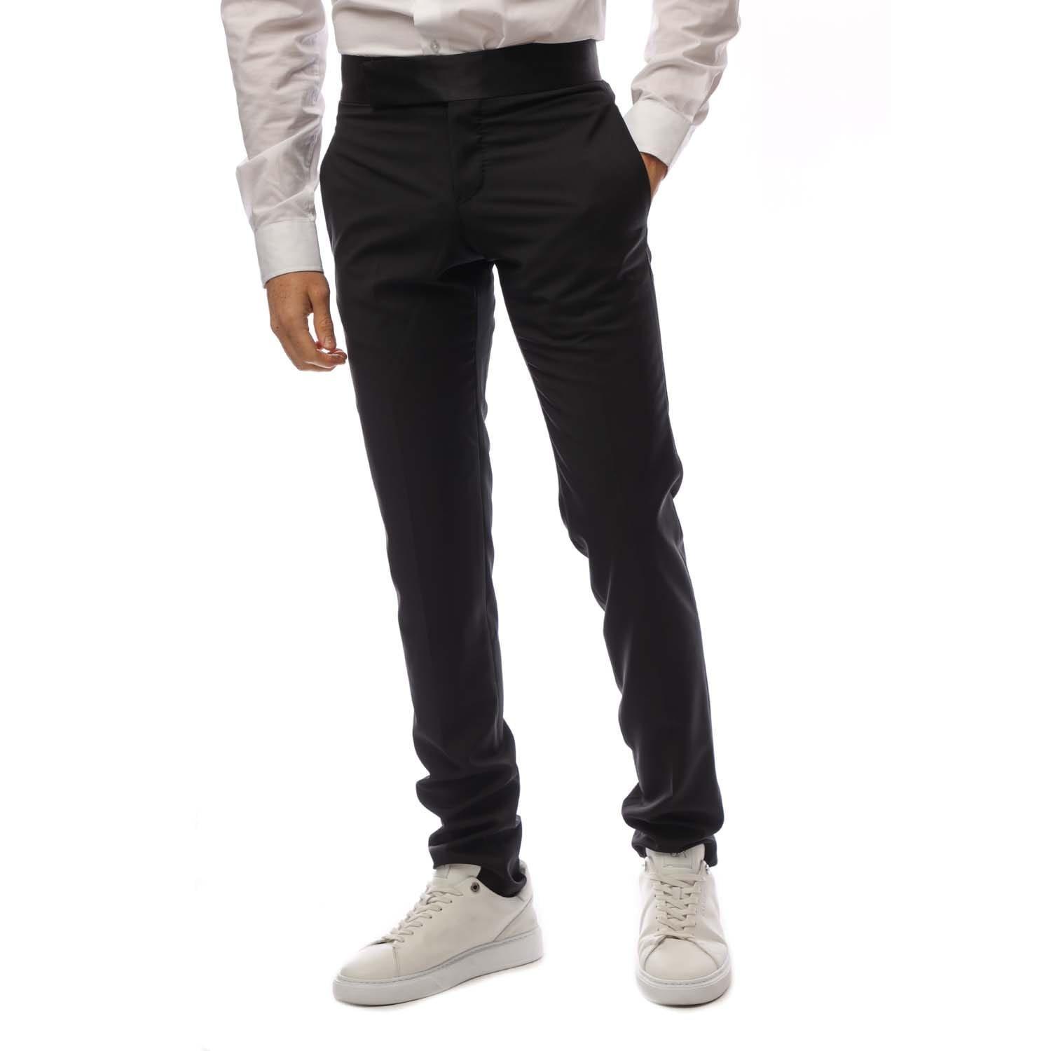 Black - Emporio Armani - Trousers - 1