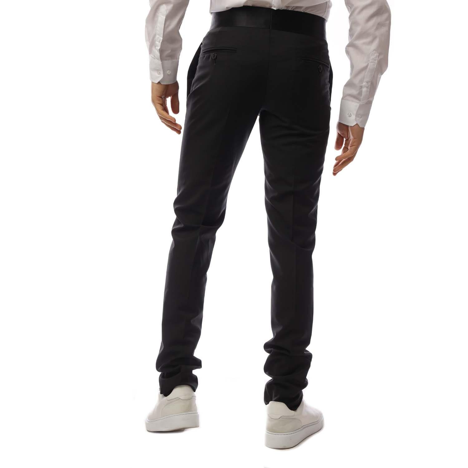 Black - Emporio Armani - Trousers - 2