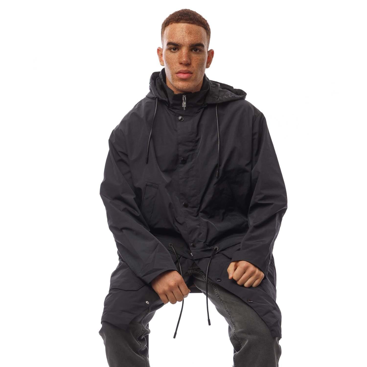 Navy - Emporio Armani - Trench Coat - 4