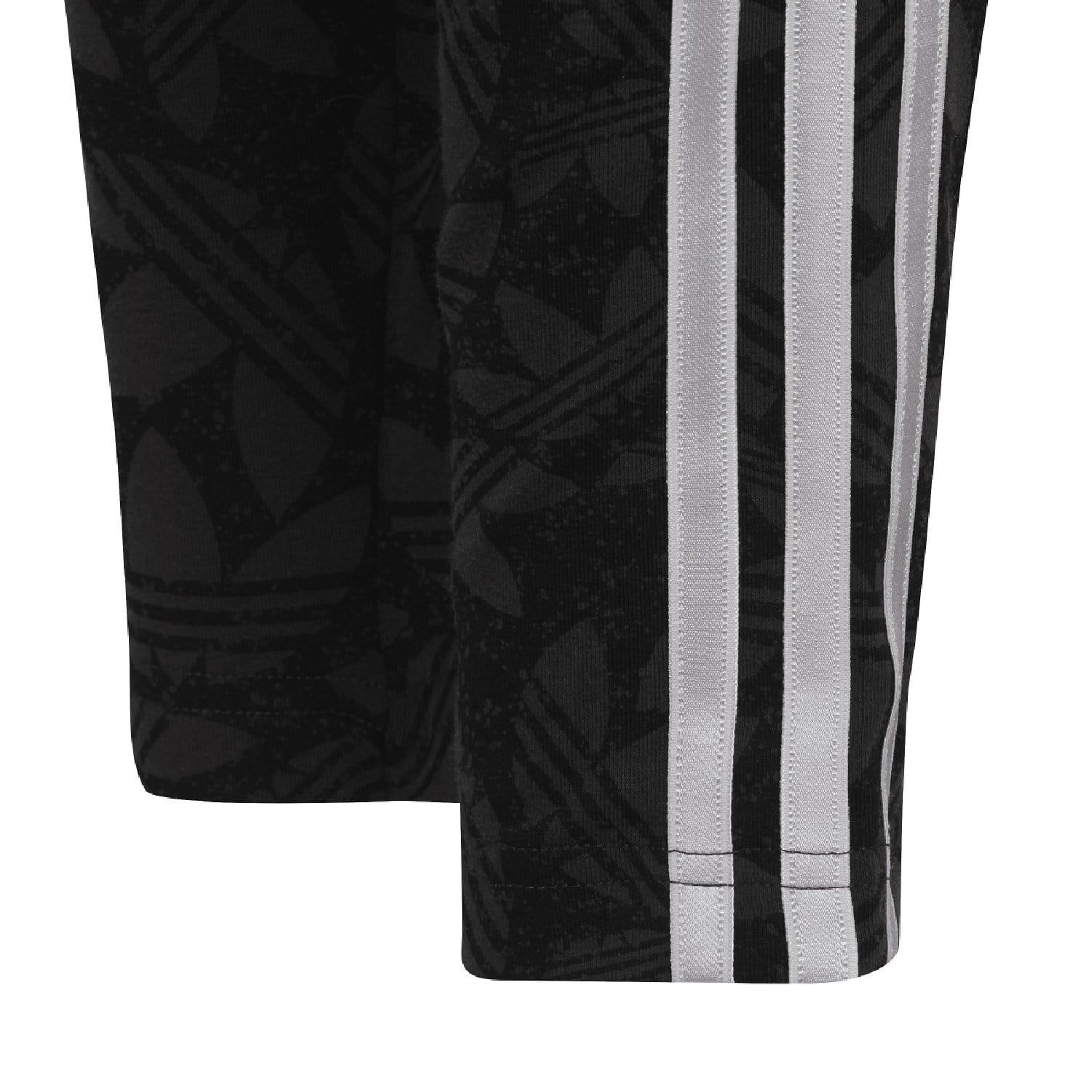 Grey - adidas Originals - High-Waisted Allover print Leggings - 6