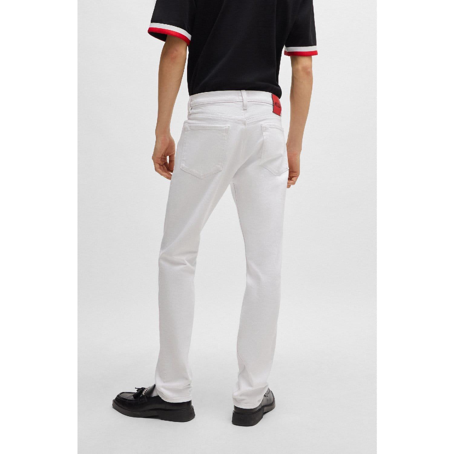White - Hugo - 708 Slim-Fit Jeans - 2