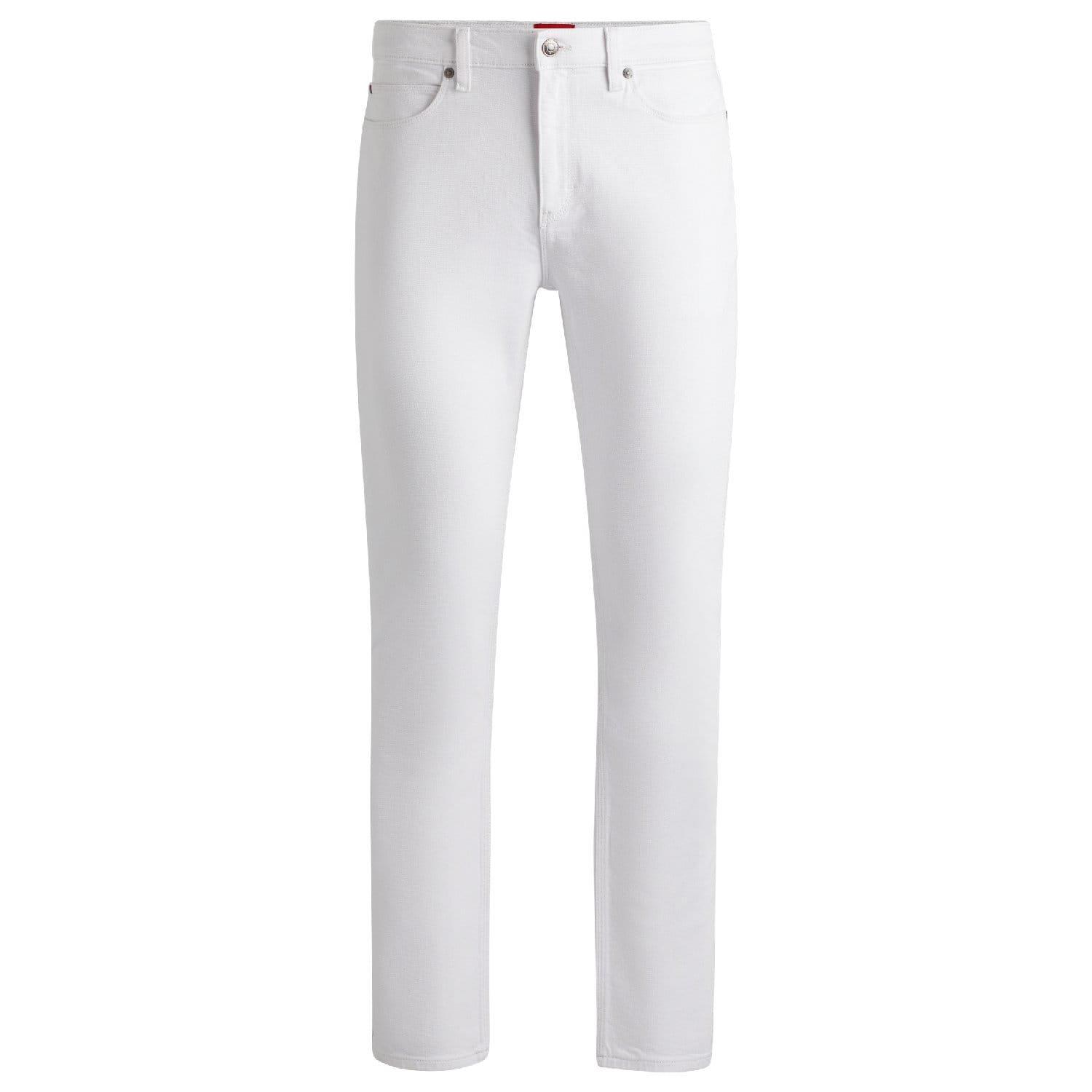 White - Hugo - 708 Slim-Fit Jeans - 5