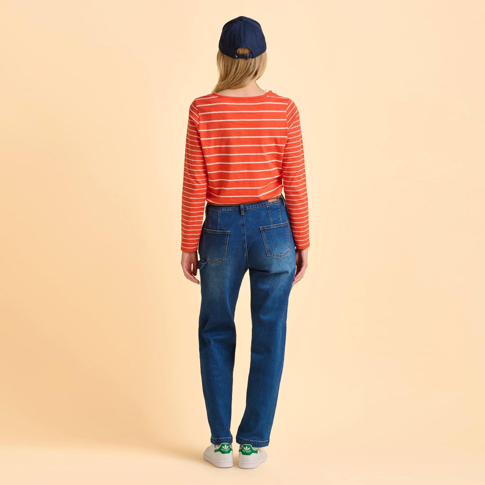 Red - Brakeburn - Branksome Long Sleeve T-Shirt - 2