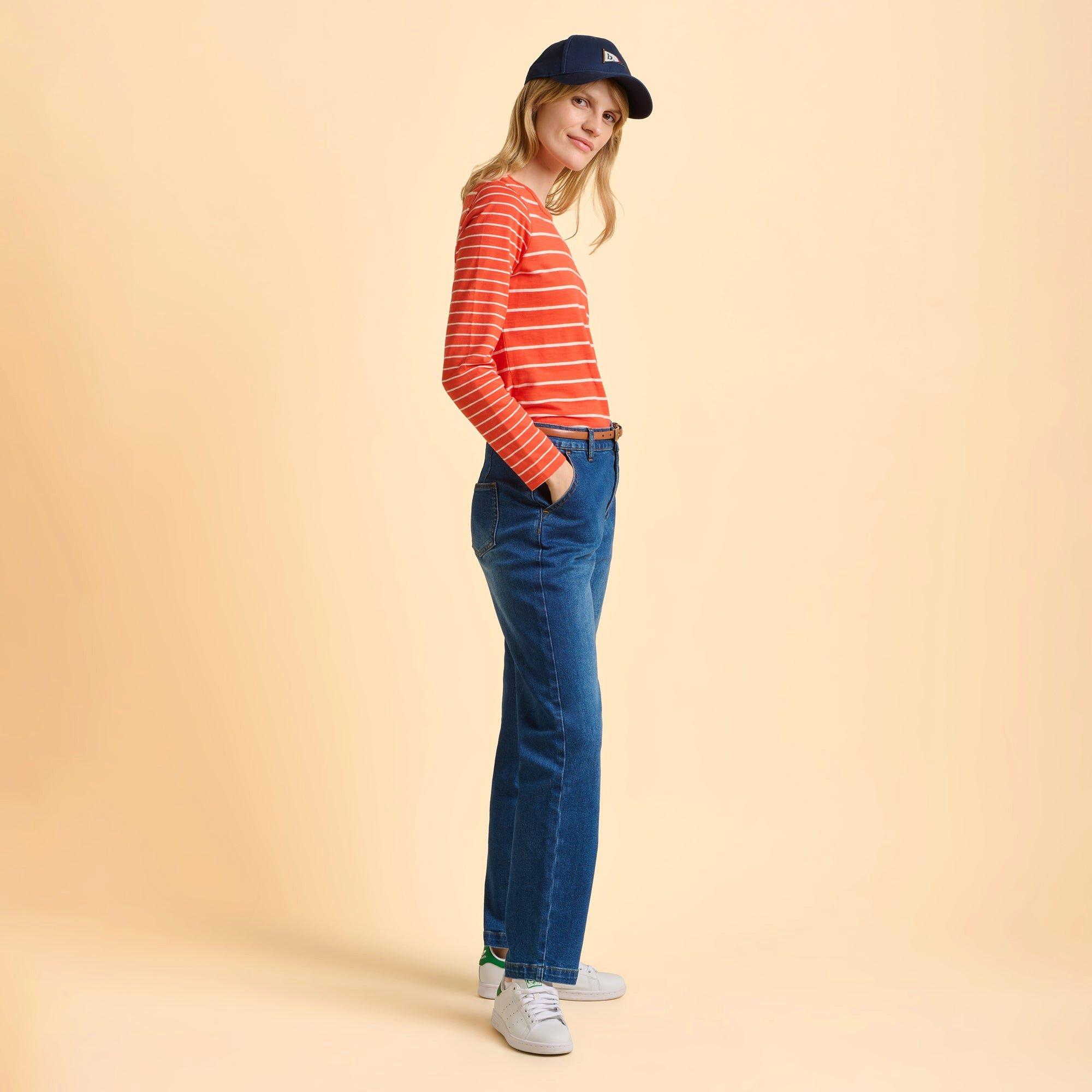 Red - Brakeburn - Branksome Long Sleeve T-Shirt - 3