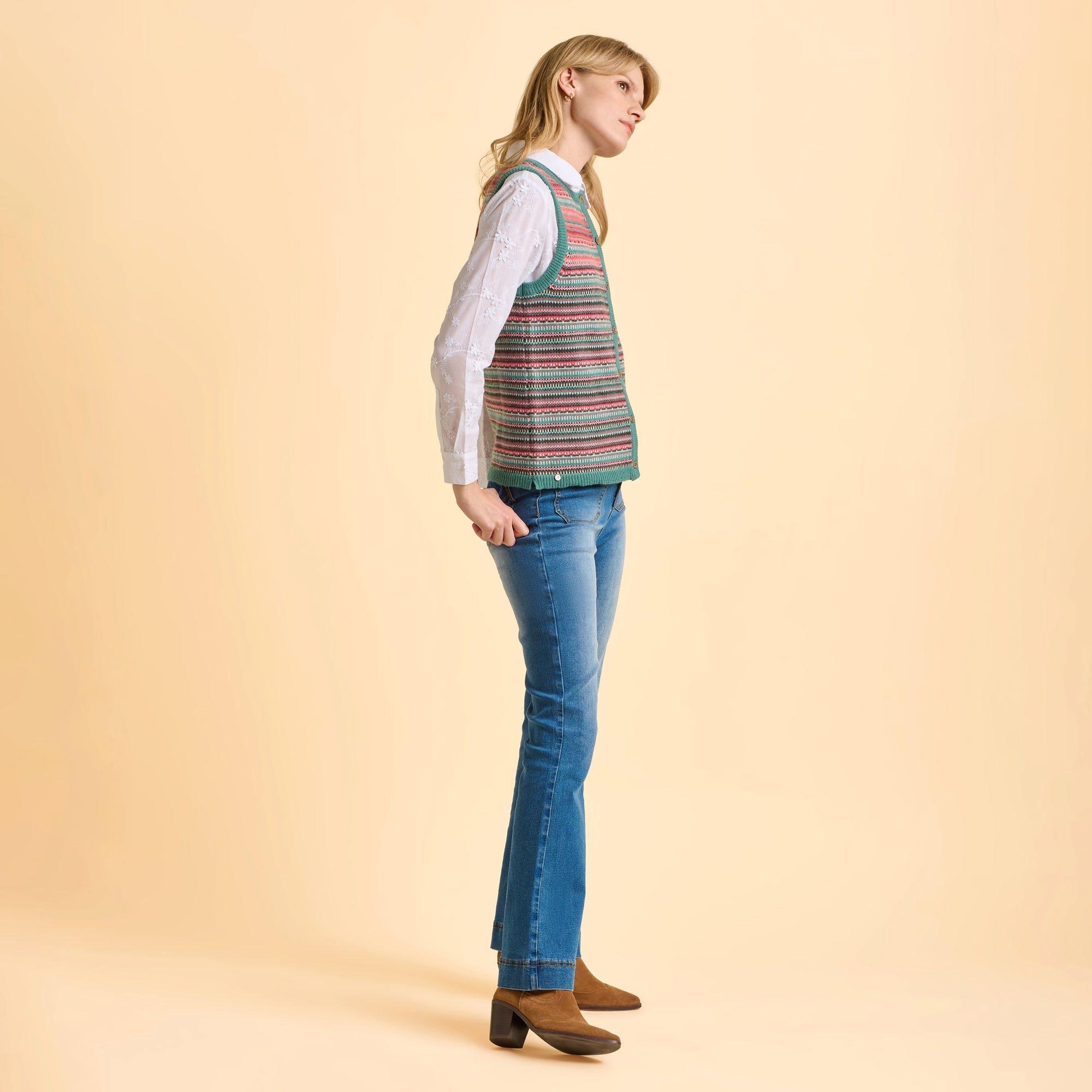 Blue - Brakeburn - Salted Button Tank - 3