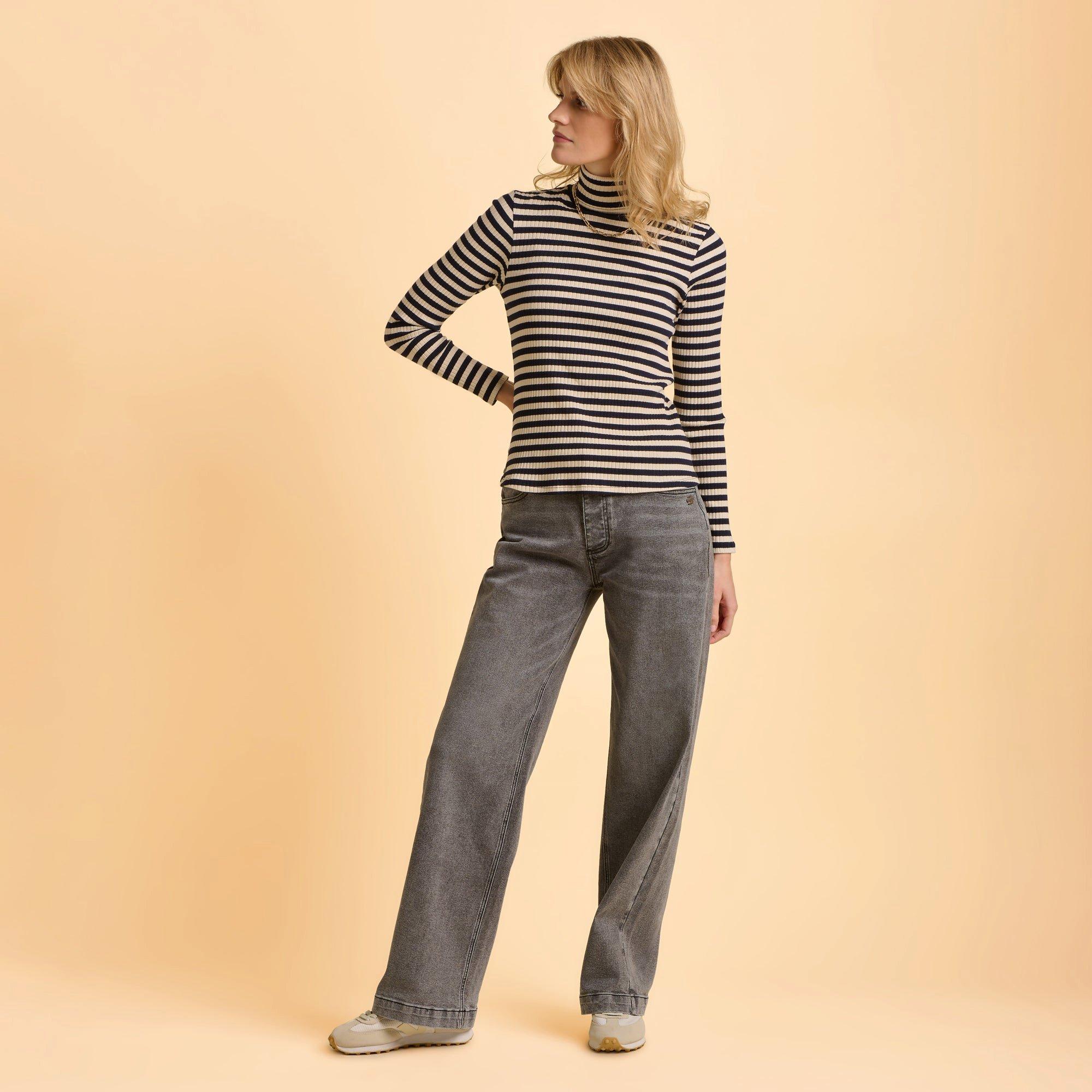 Blue - Brakeburn - Sylvia Long Sleeve T Shirt - 6