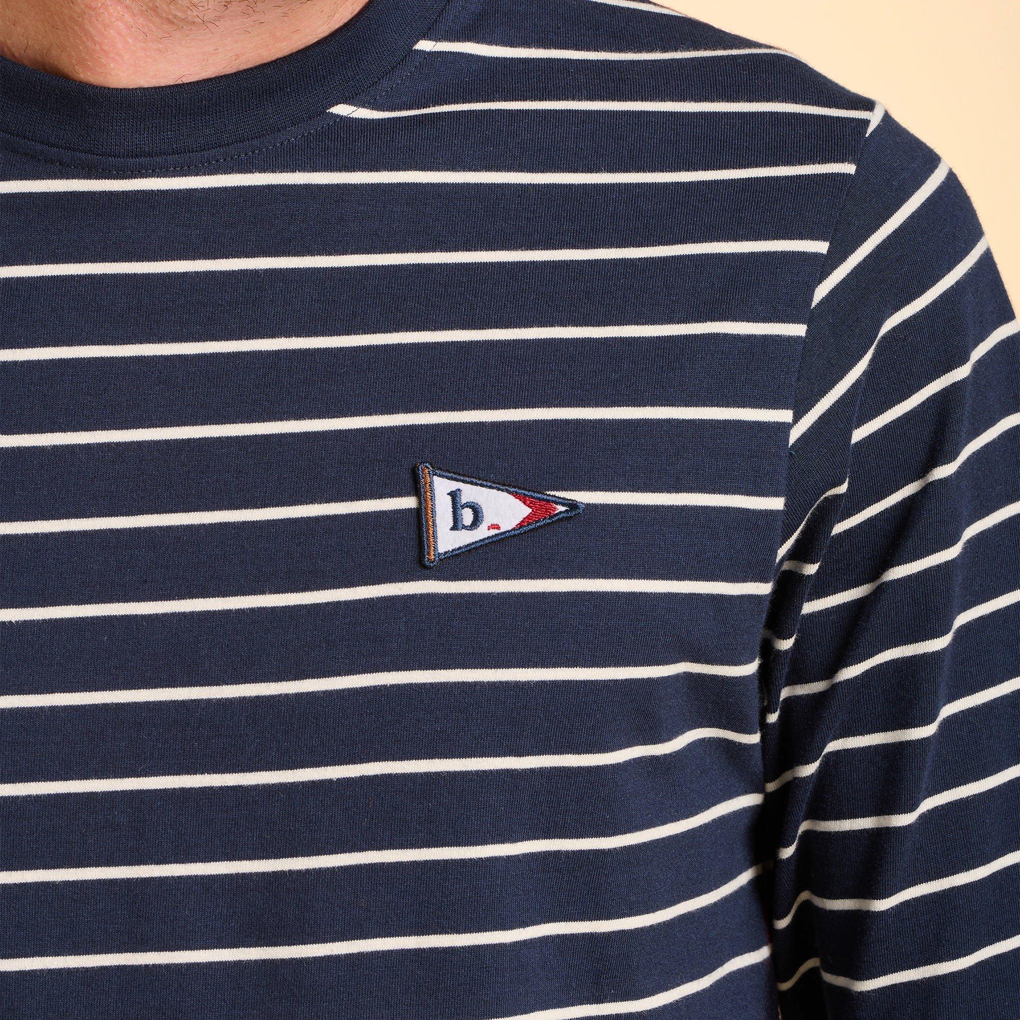 Navy - Brakeburn - Camowen Long Sleeve T Shirt - 6