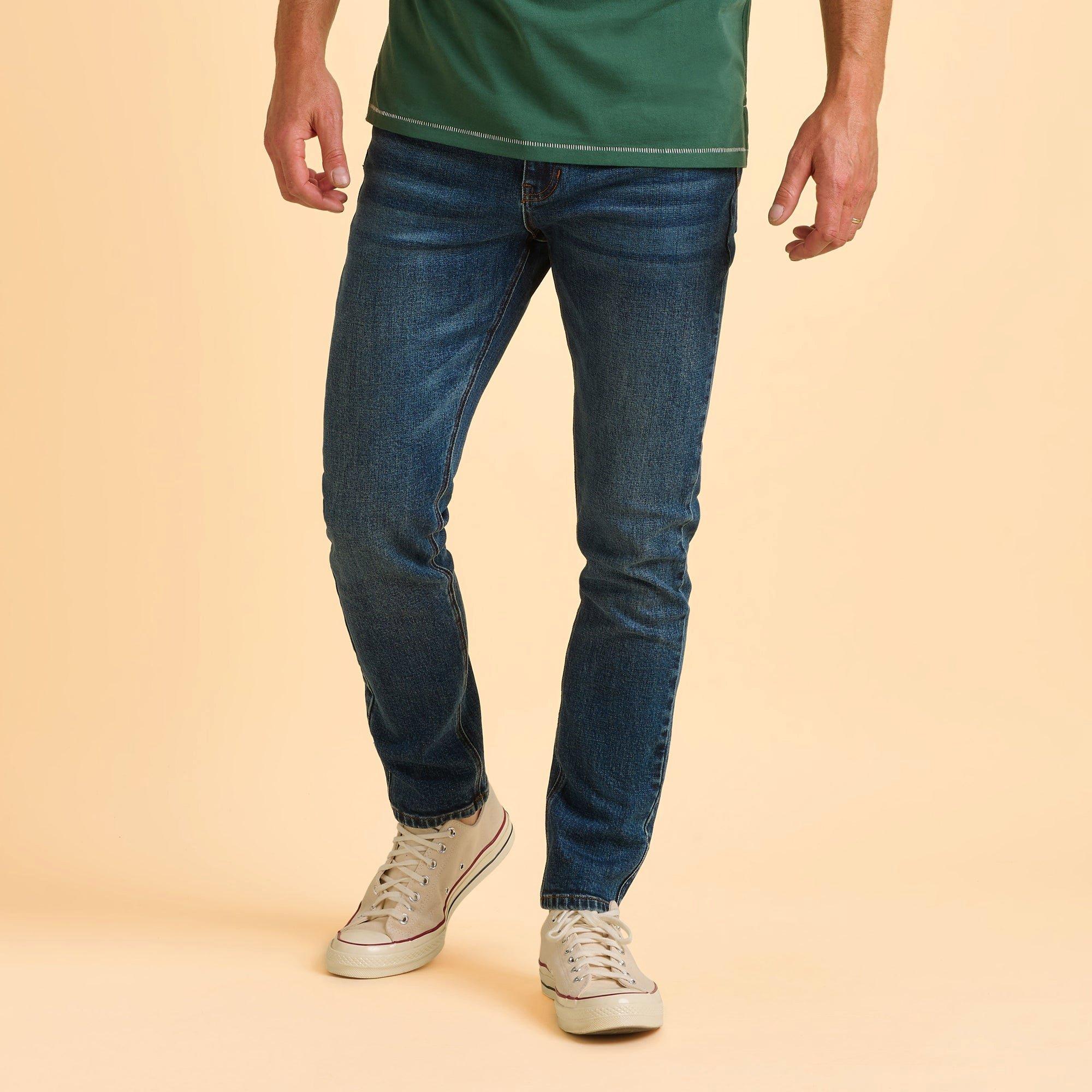 Navy - Brakeburn - Bellingham Denim Trouser - 2