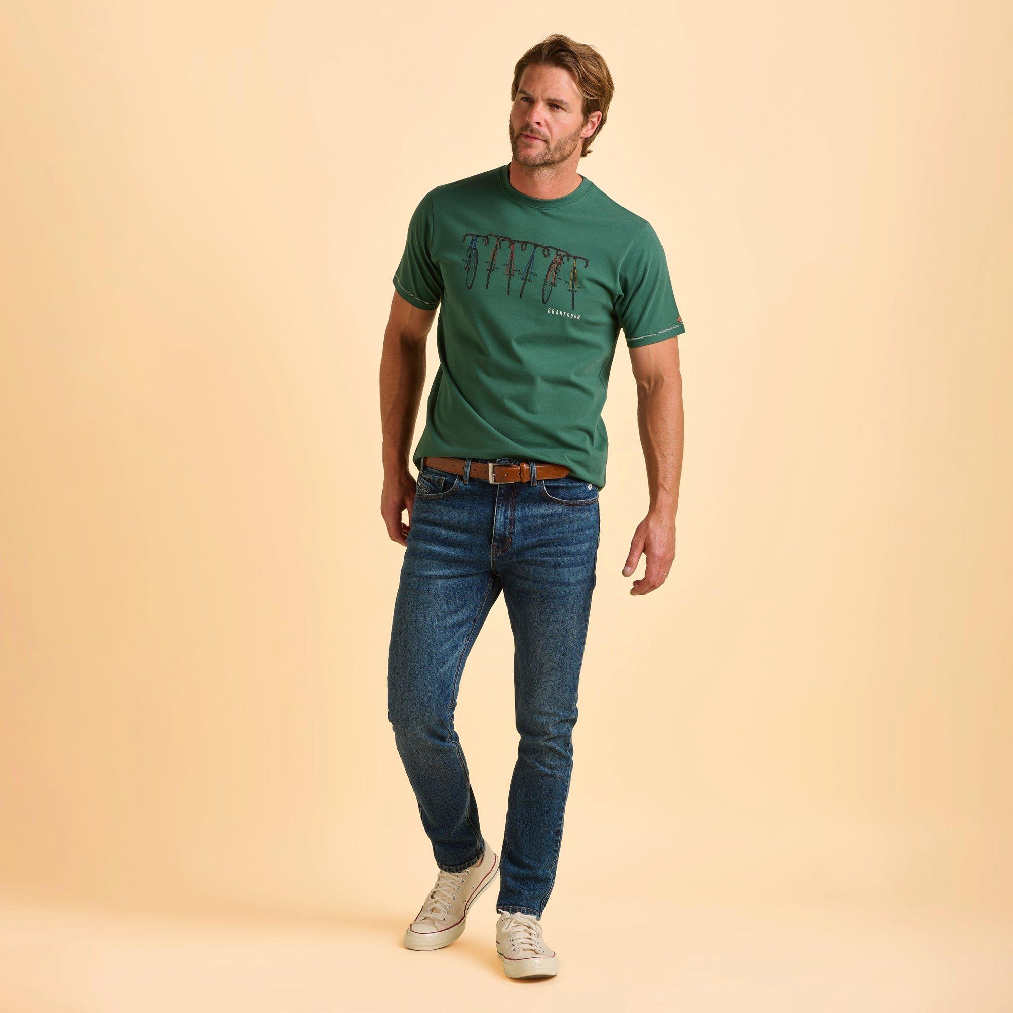 Navy - Brakeburn - Bellingham Denim Trouser - 6