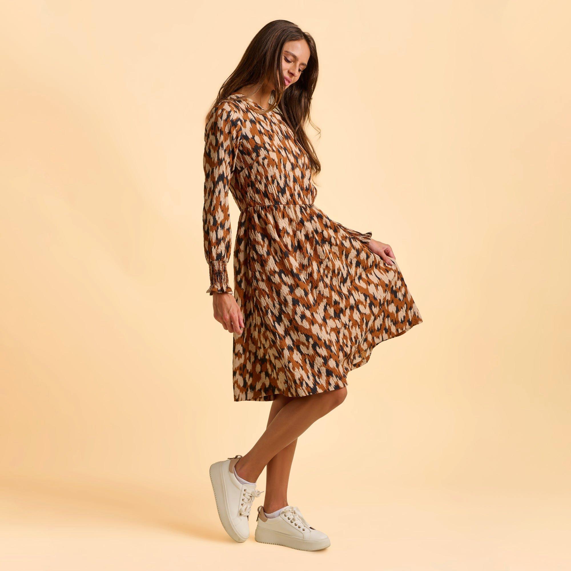 Brown - Brakeburn - Hunter Dress - 4