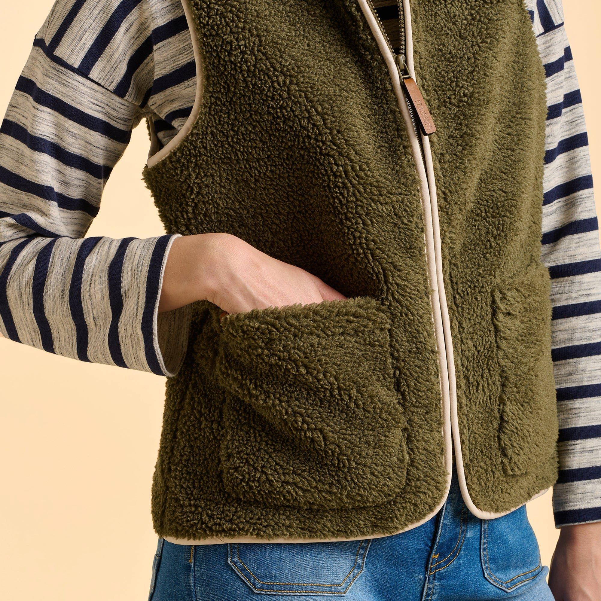 Green - Brakeburn - Snug Gilet - 4