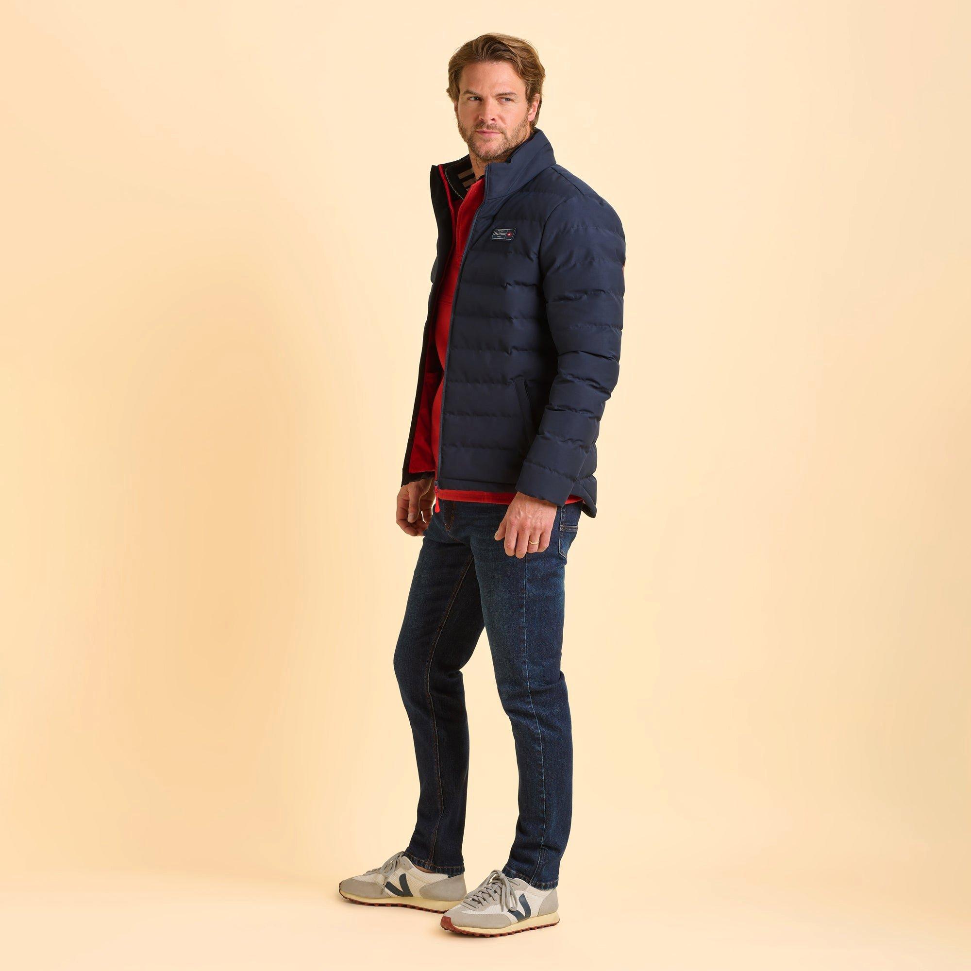 Navy - Brakeburn - Mainstone Jacket - 4