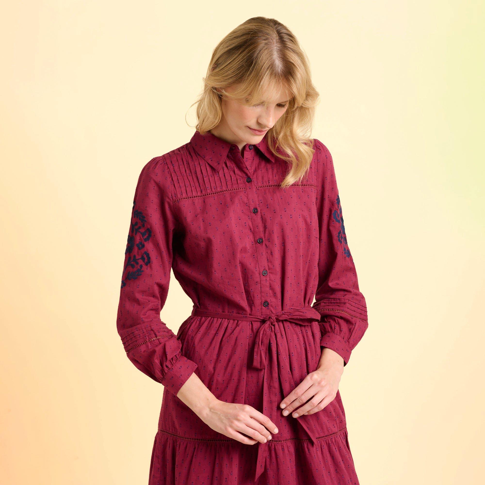 Burgundy - Brakeburn - Embers Dress - 4