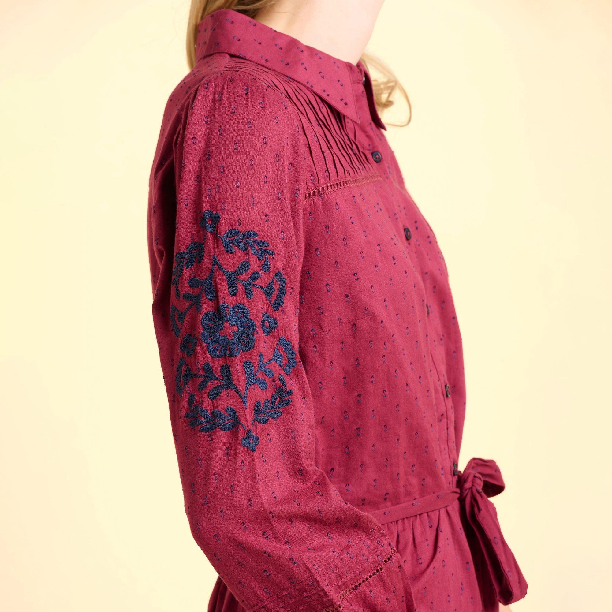 Burgundy - Brakeburn - Embers Dress - 5