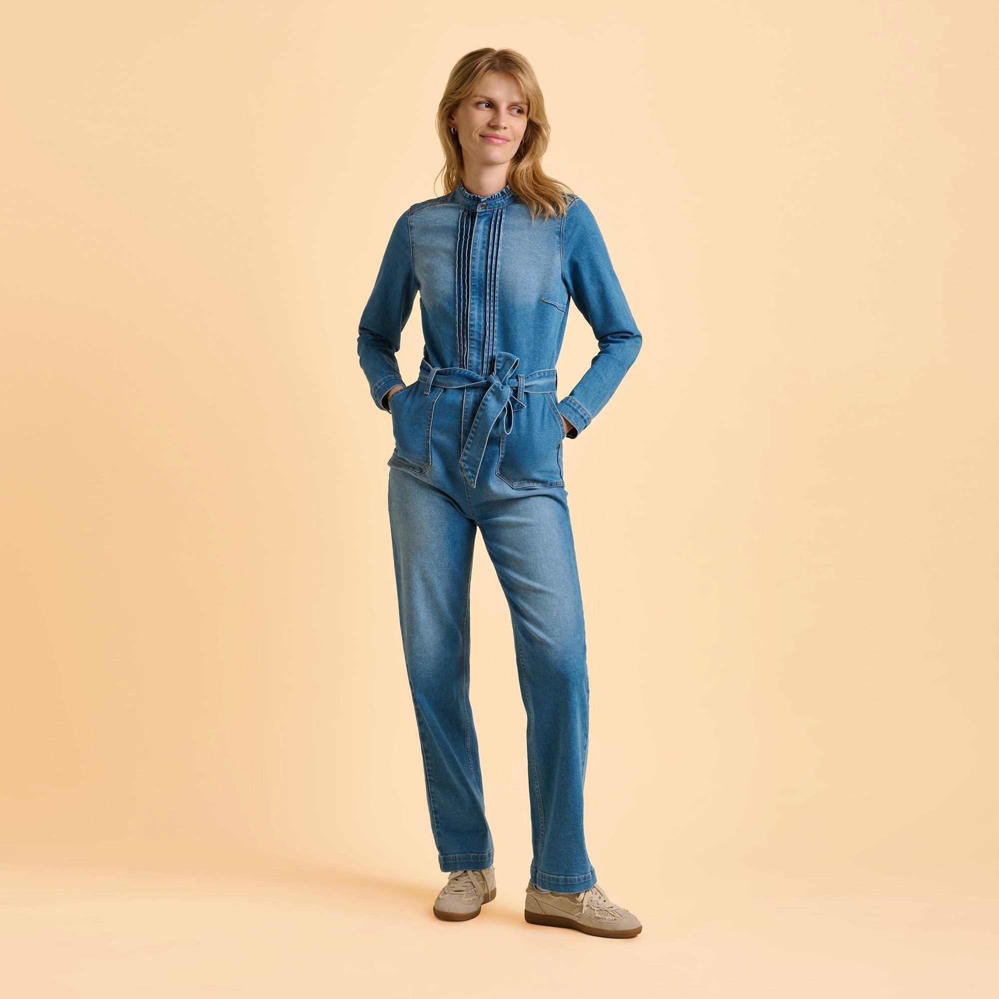 Blue - Brakeburn - Billie Denim Jumpsuit - 2