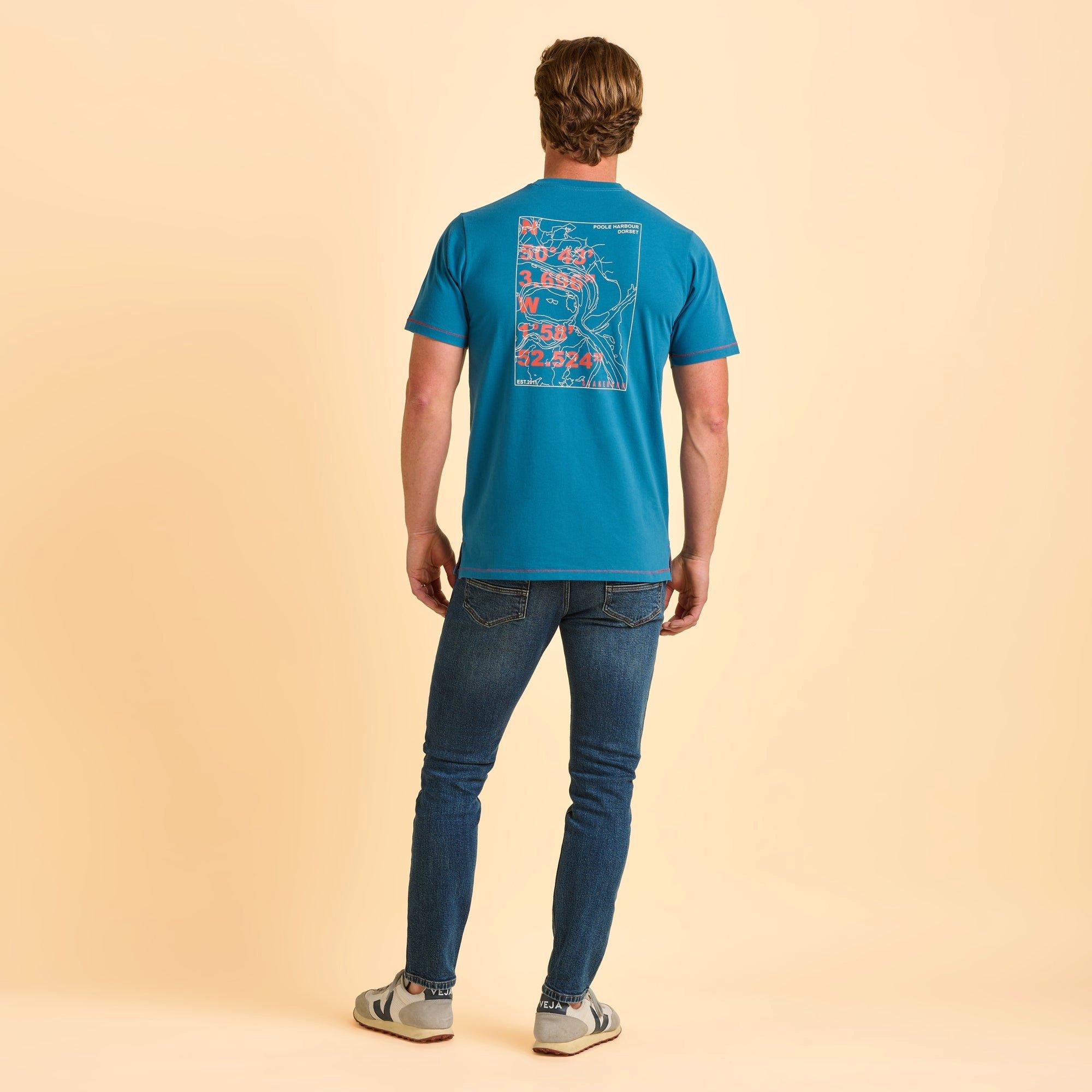 Blue - Brakeburn - Dinton T-Shirt - 2