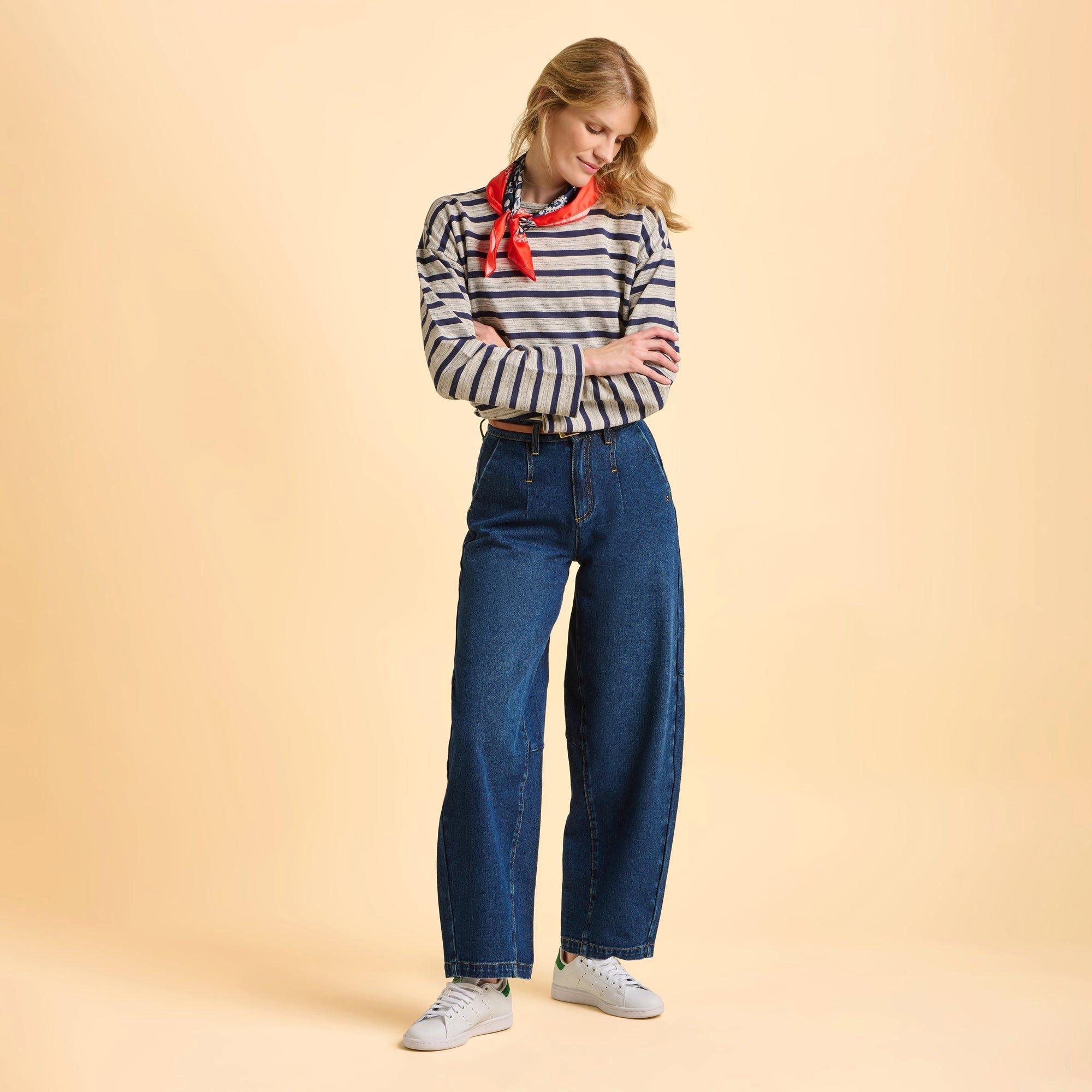 Cream - Brakeburn - Chesil Long Sleeve T-Shirt - 5