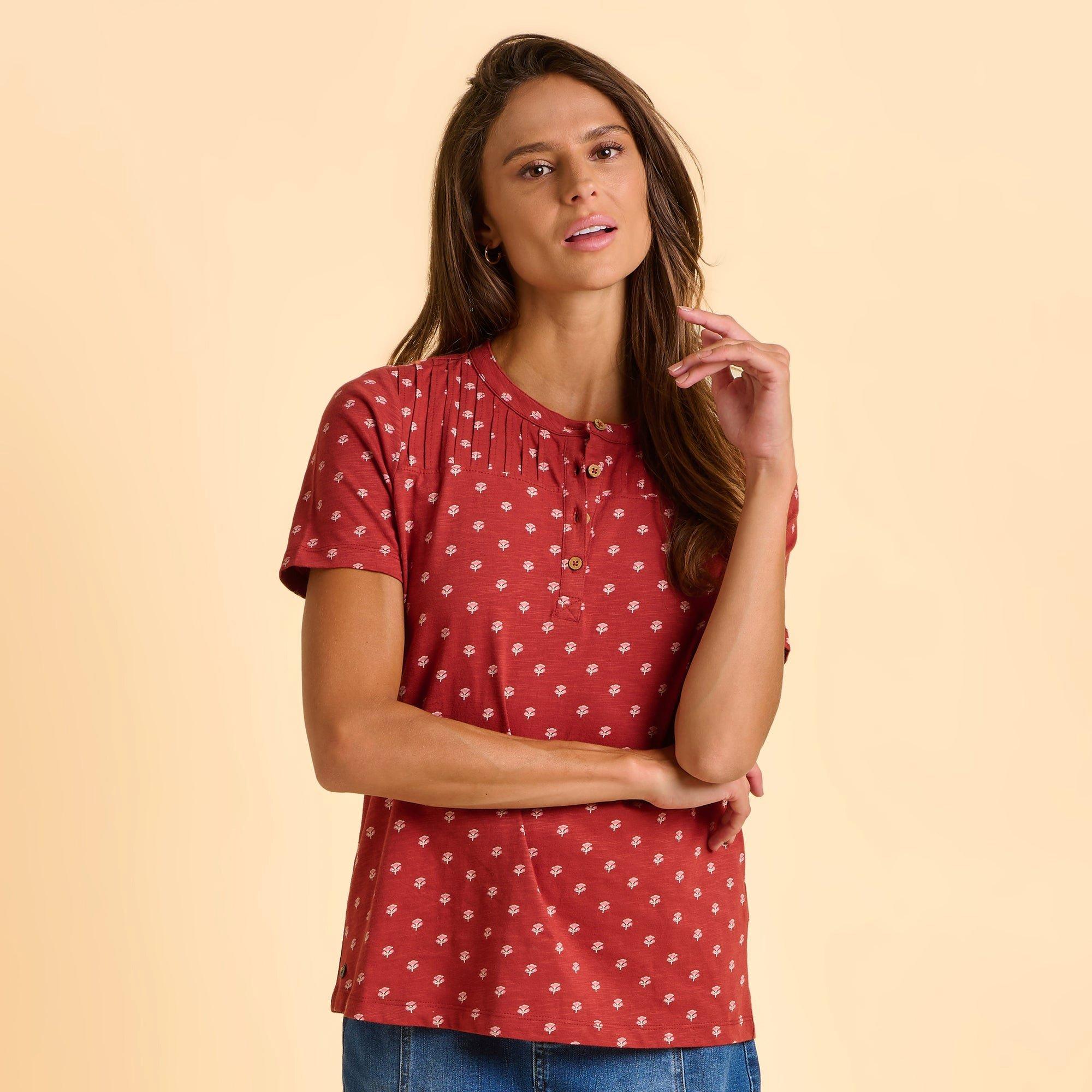 Red - Brakeburn - North T Shirt - 6