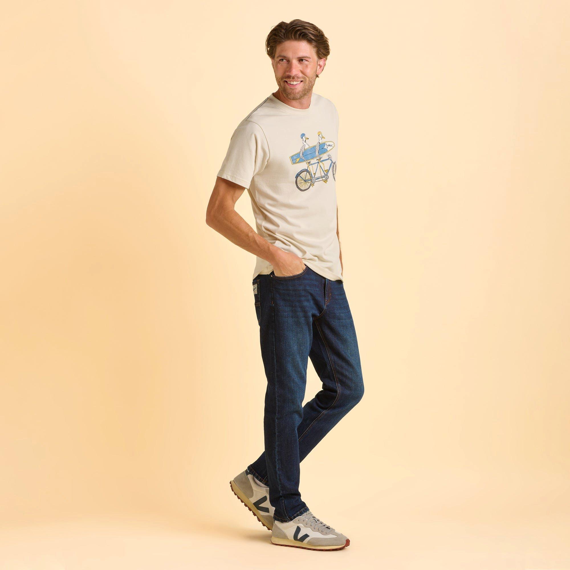 Cream - Brakeburn - Tayport T-Shirt - 3