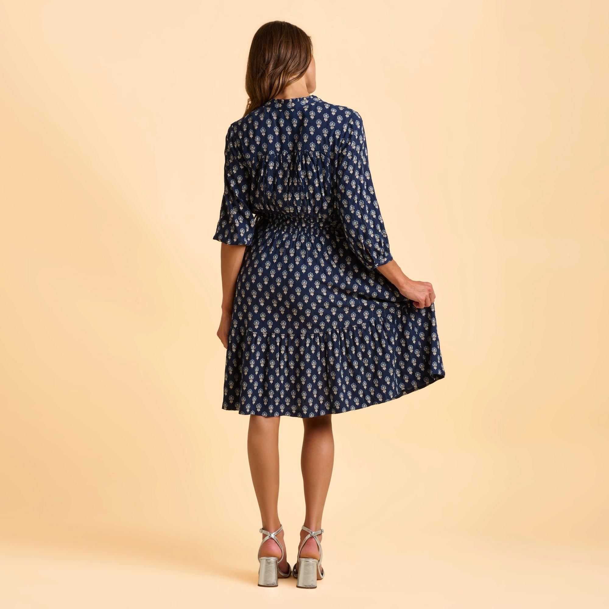 Navy - Brakeburn - Alpine Dress - 2
