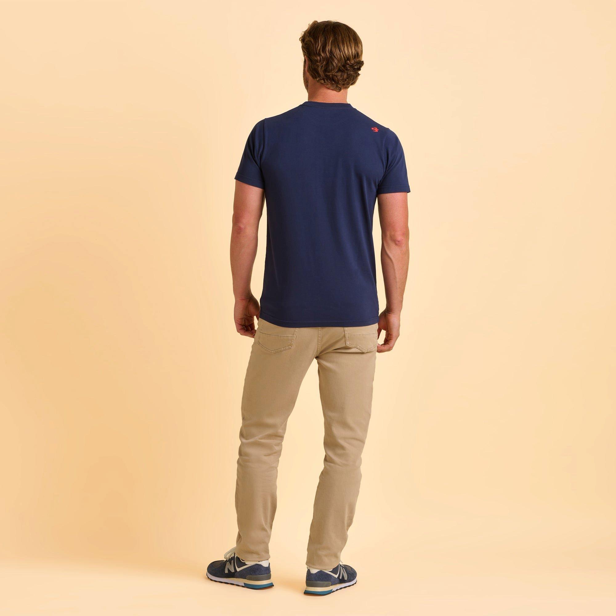 Navy - Brakeburn - Deepdale T-Shirt - 2