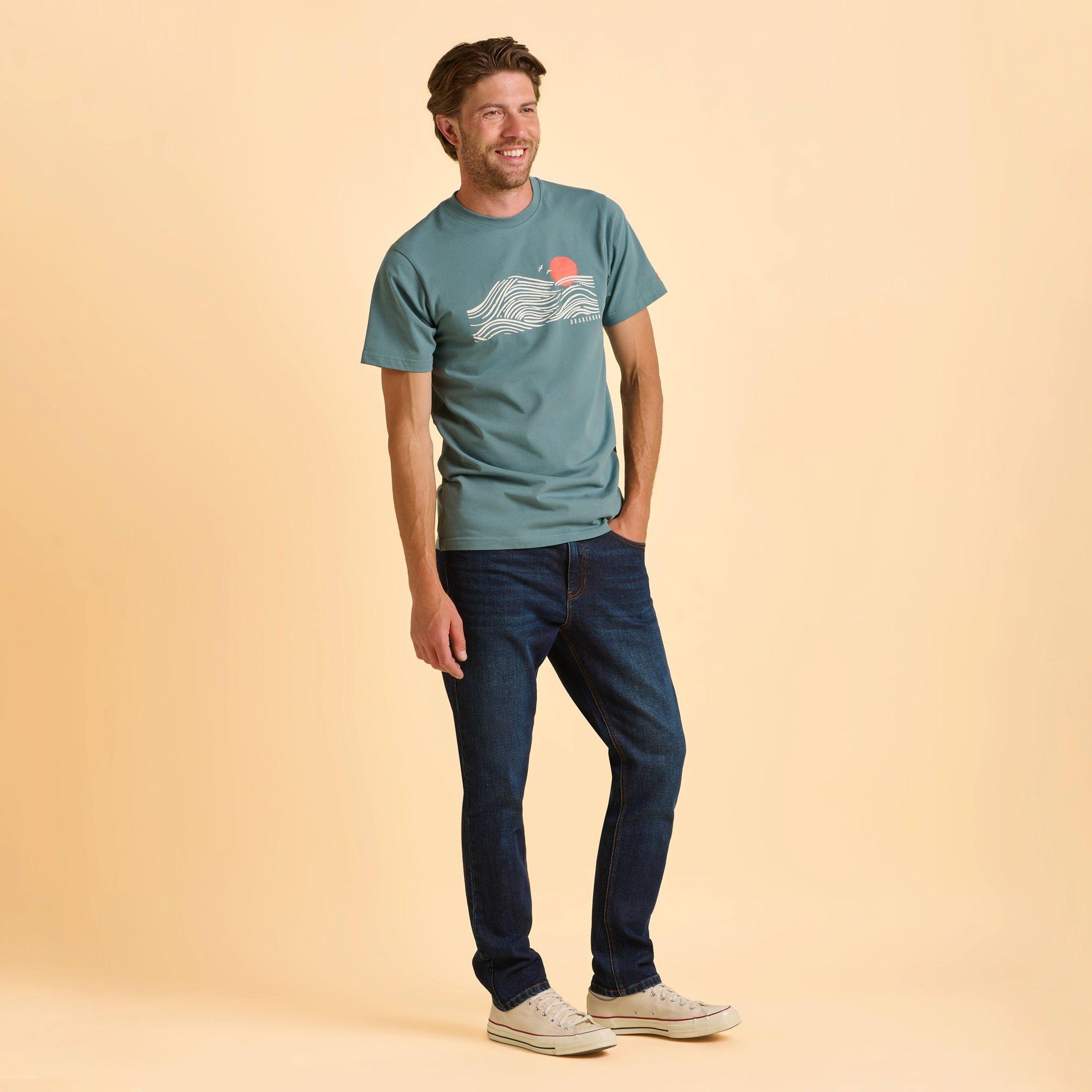 Green - Brakeburn - Devenish T-Shirt - 3