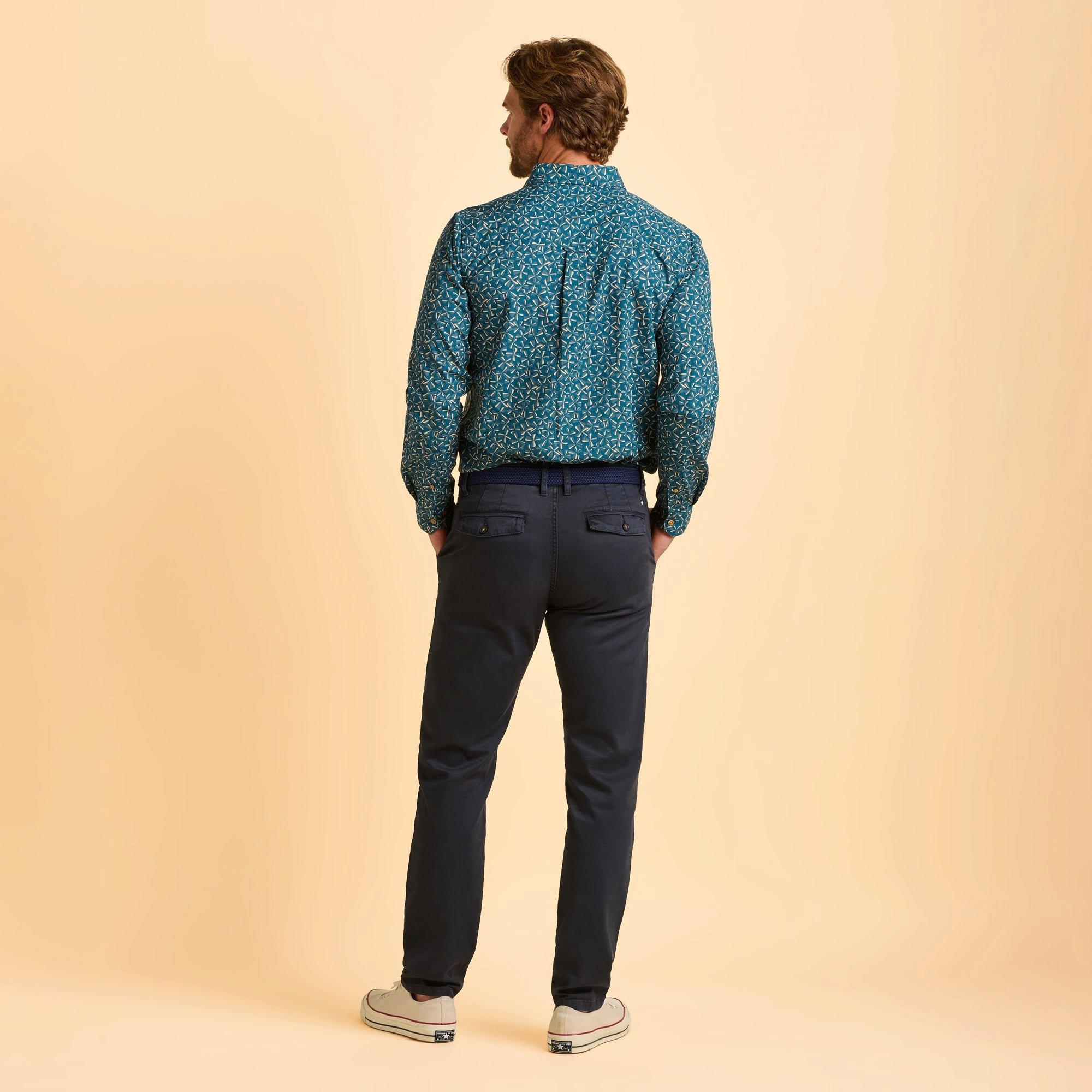 Blue - Brakeburn - Beeford Denim Trouser - 2