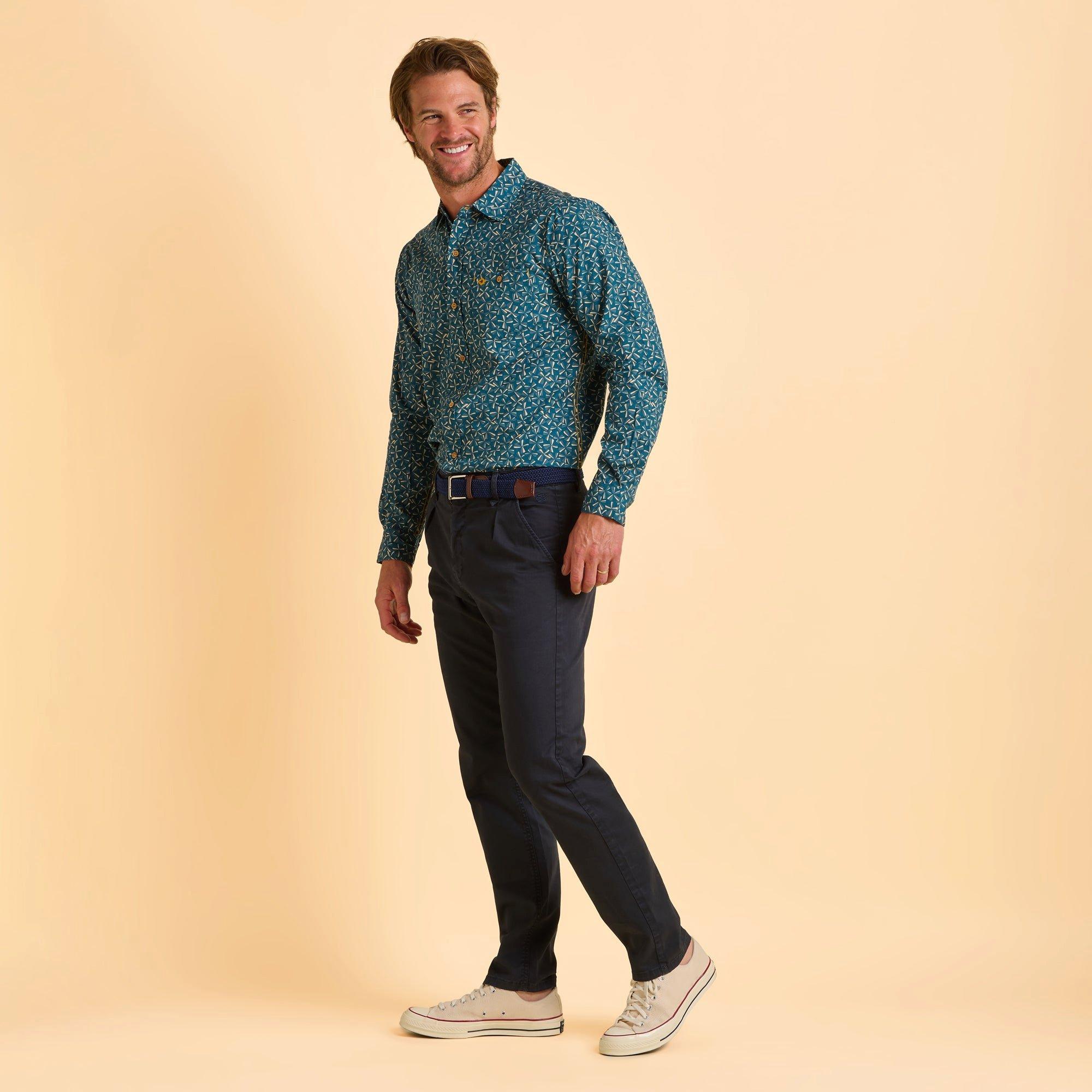 Blue - Brakeburn - Beeford Denim Trouser - 3