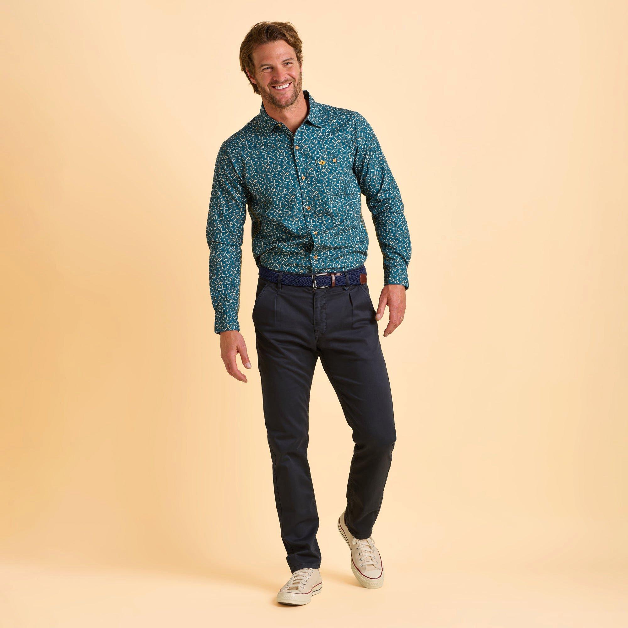 Blue - Brakeburn - Beeford Denim Trouser - 5